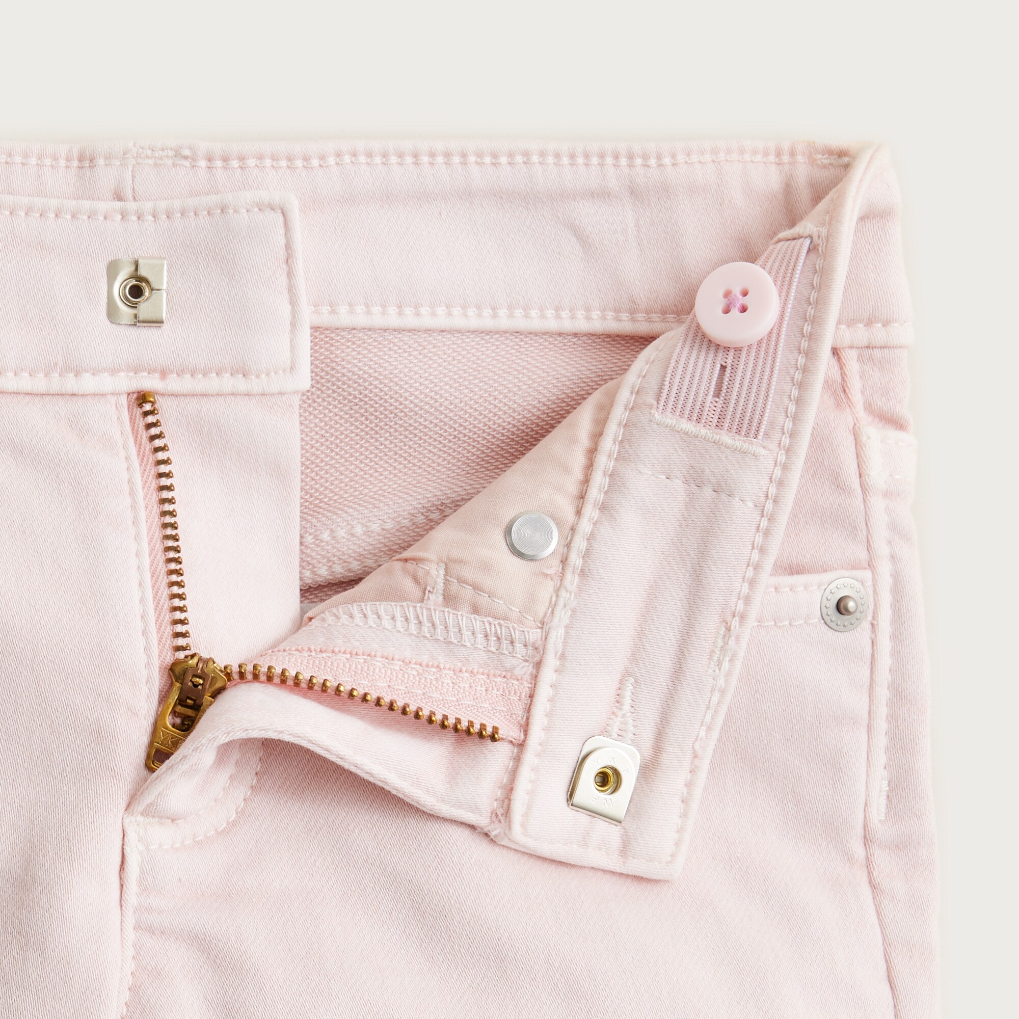 Girls' island stretch denim short