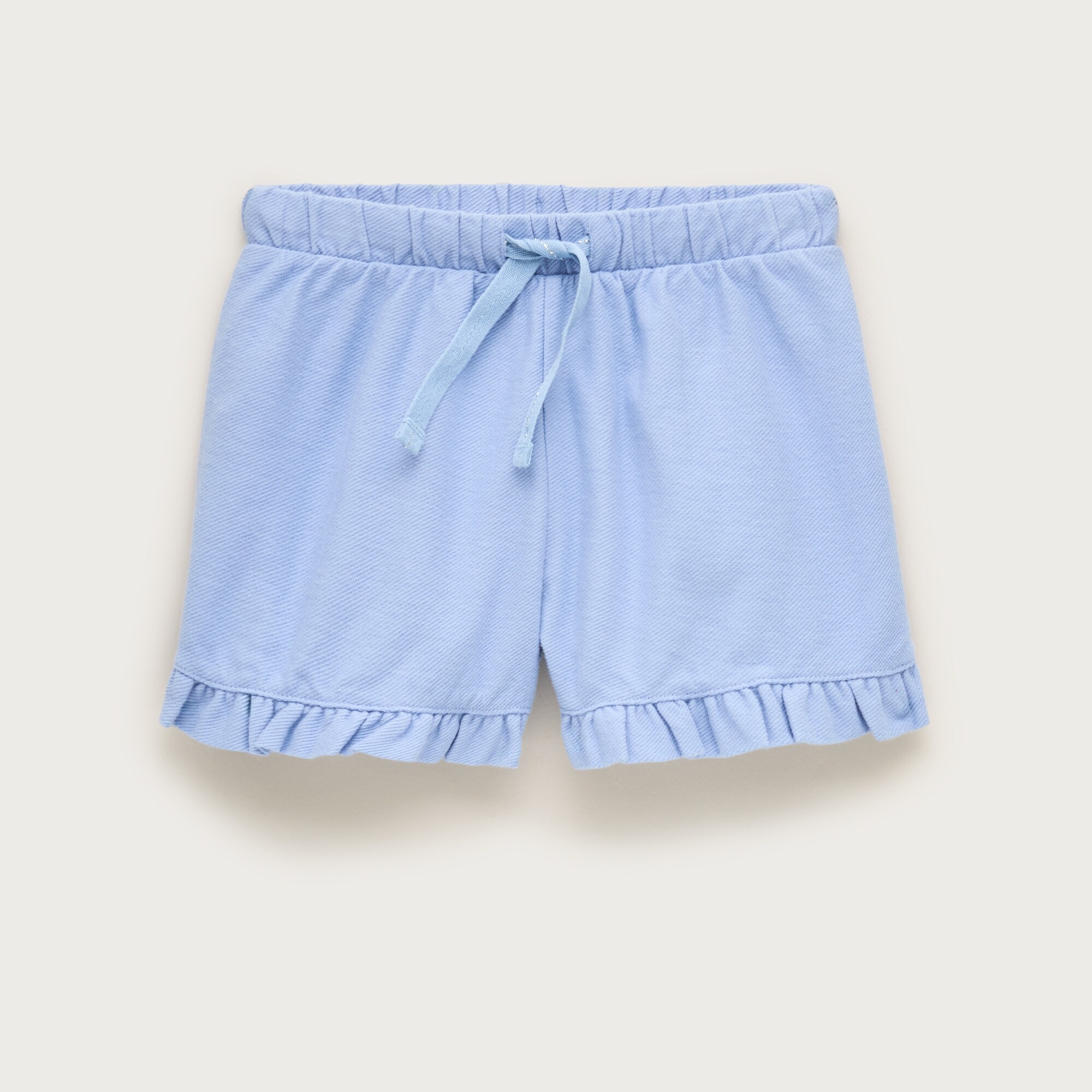 Girls' pull-on short in twill