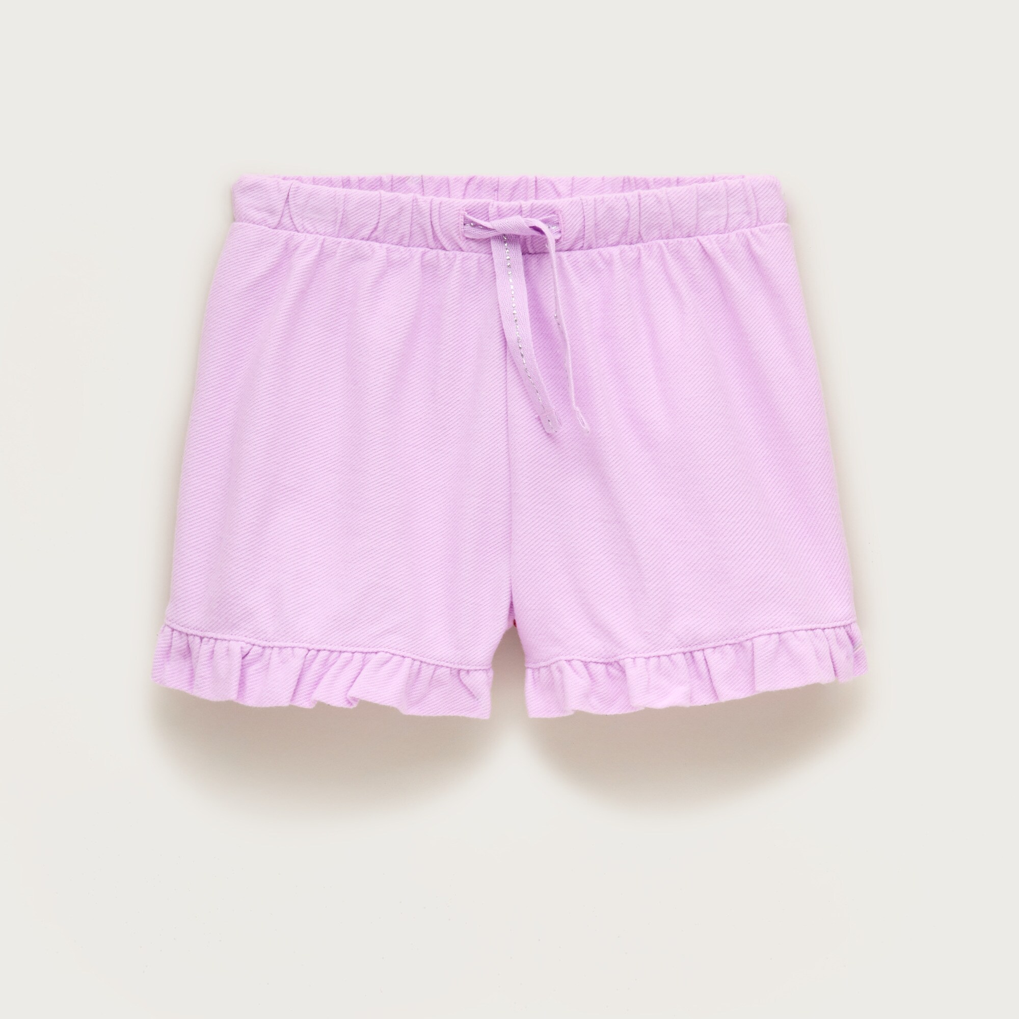 Girls' pull-on short in twill