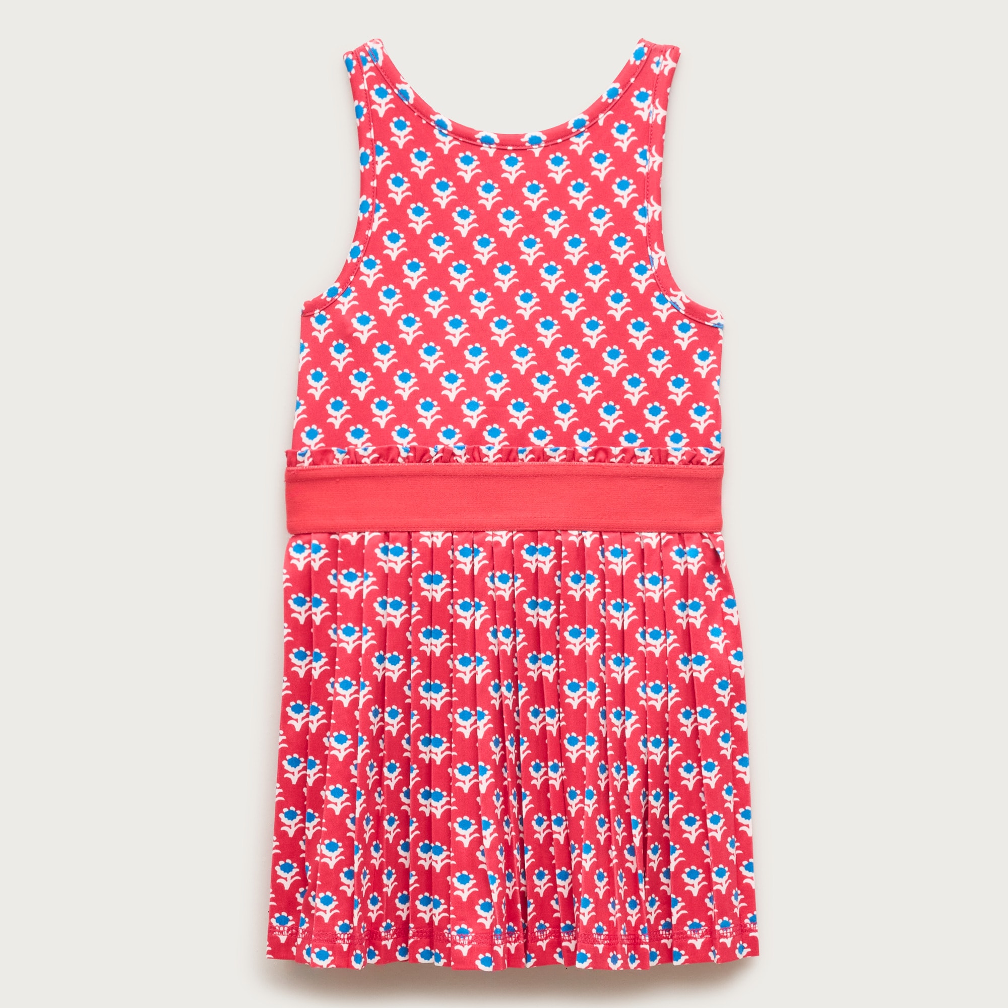 Girls' match point dress in performance jersey