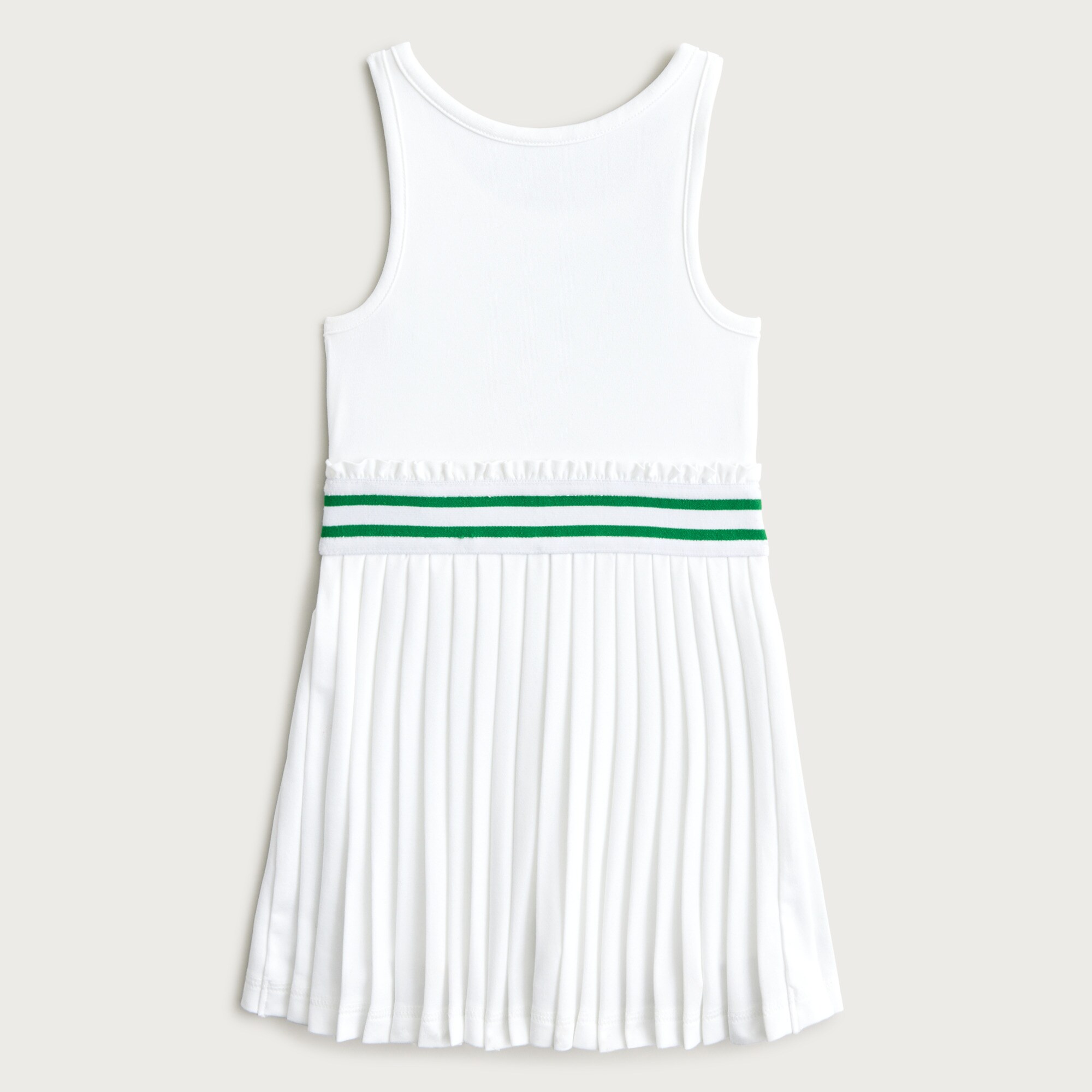 Girls' match point dress in performance jersey