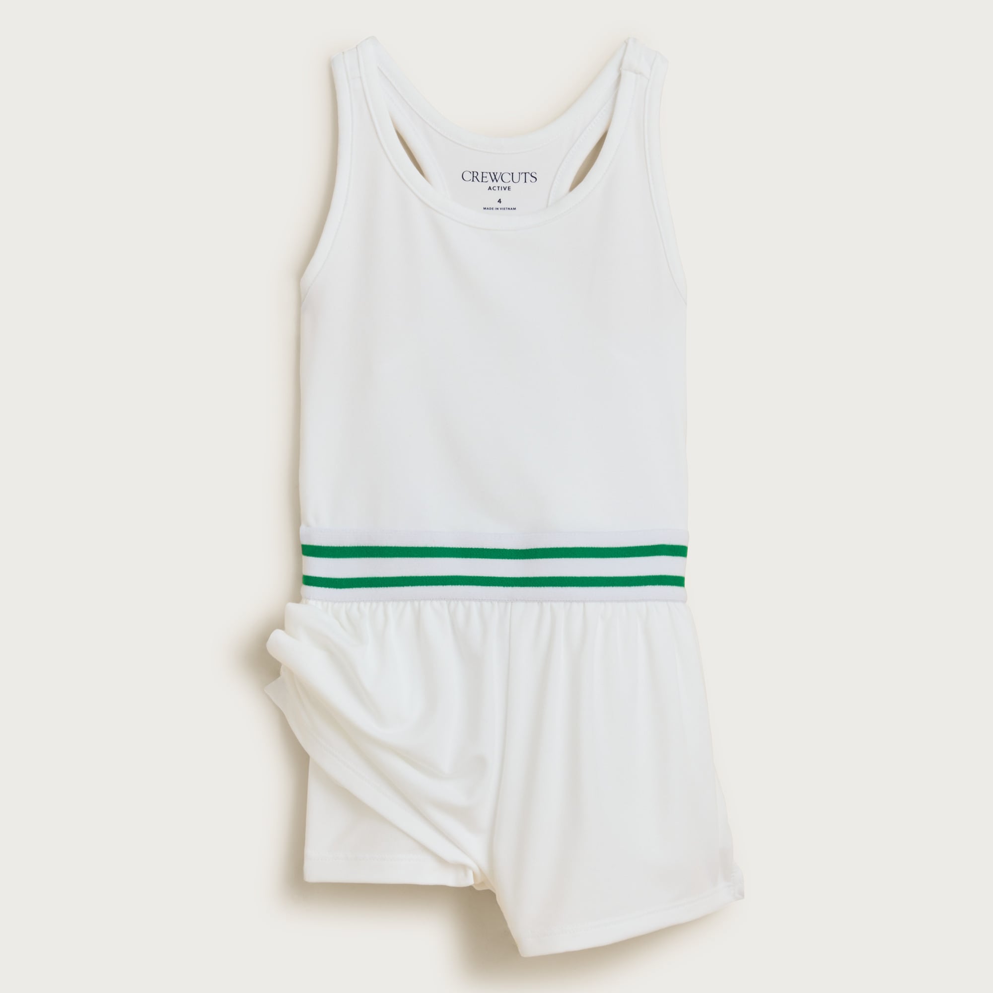 Girls' romper in performance jersey