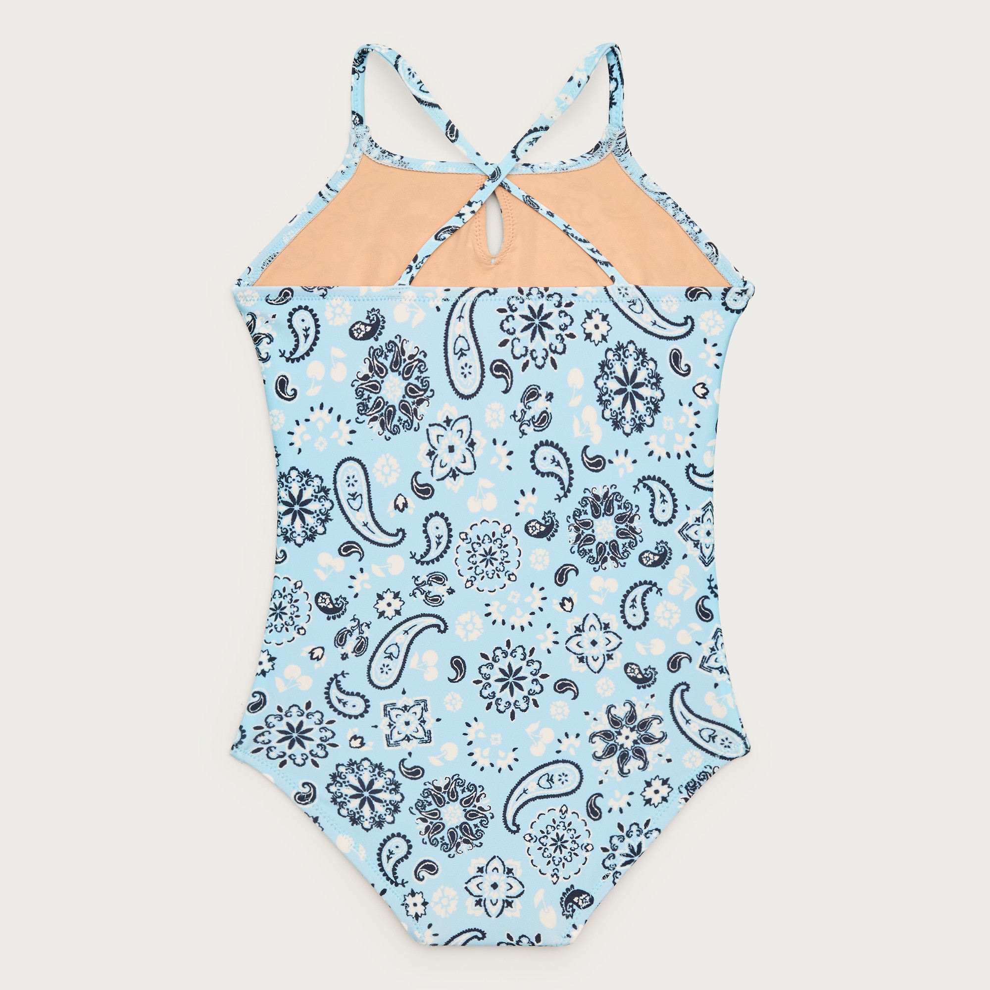Girls' Double-bow One-piece Swimsuit For Girls | J.Crew