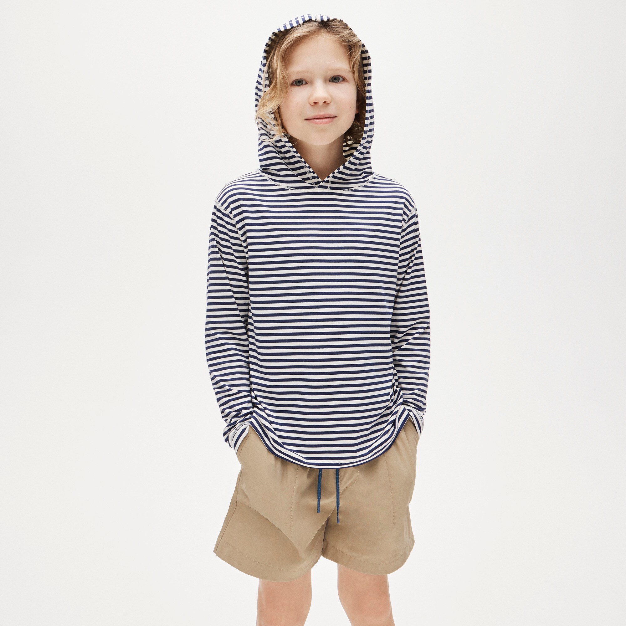 Kids' active pullover hoodie