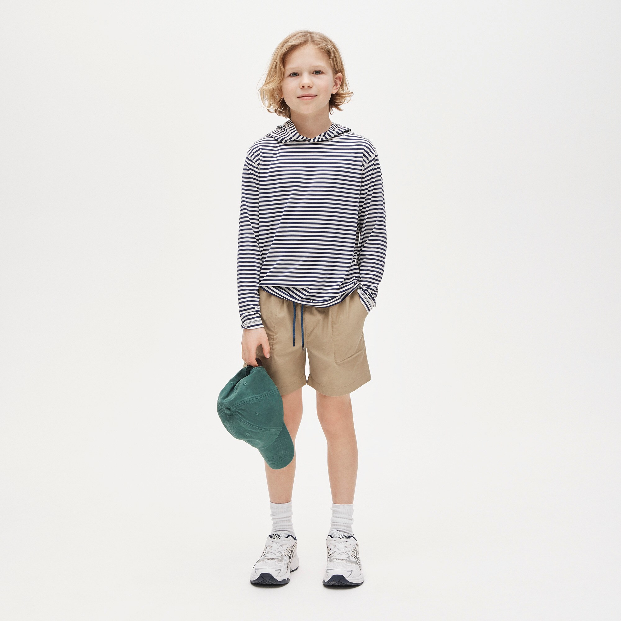 Kids' active pullover hoodie