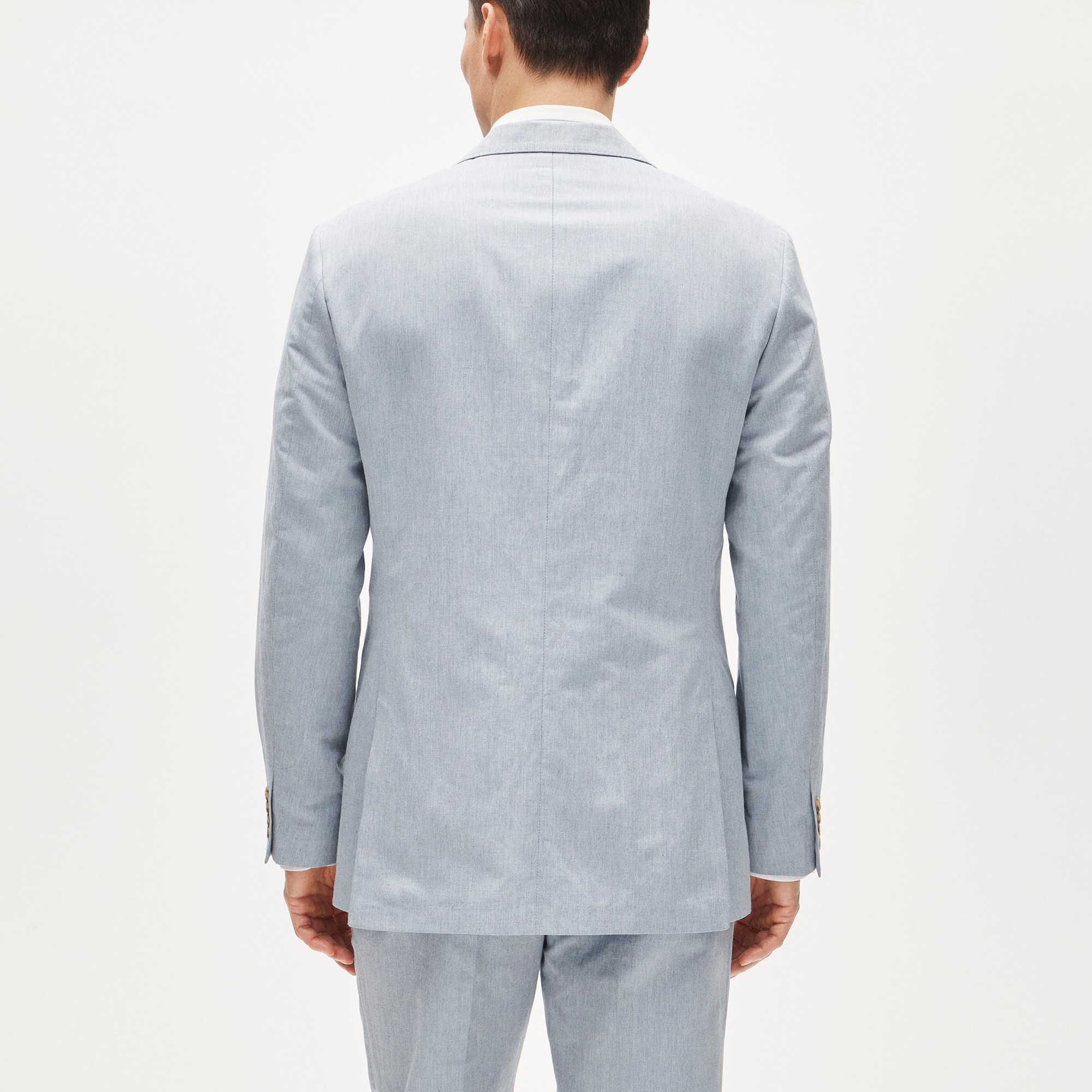 Crosby Classic-fit suit jacket in Baird McNutt Irish cotton-linen blend