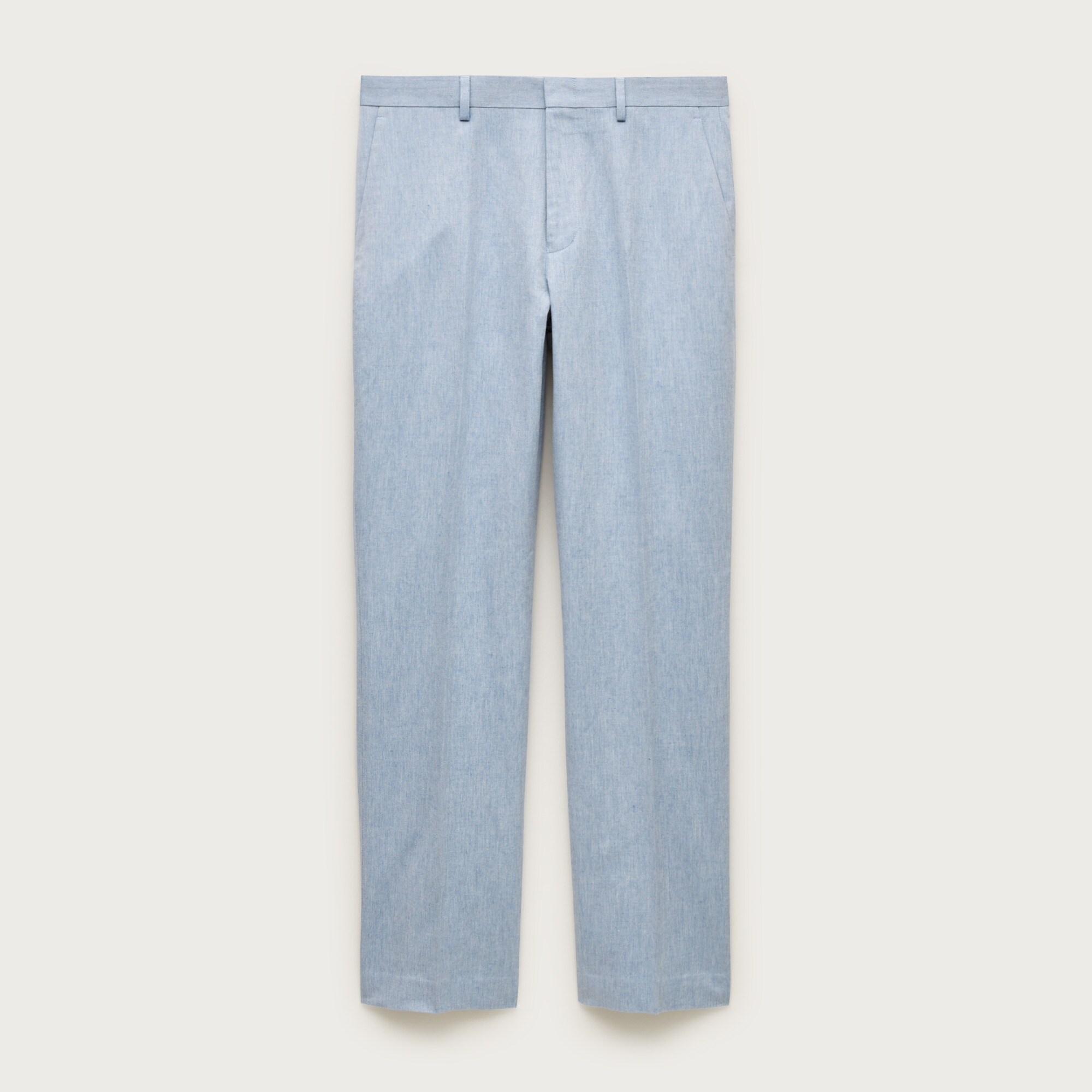 Crosby Classic-fit suit pant in Baird McNutt Irish cotton-linen blend