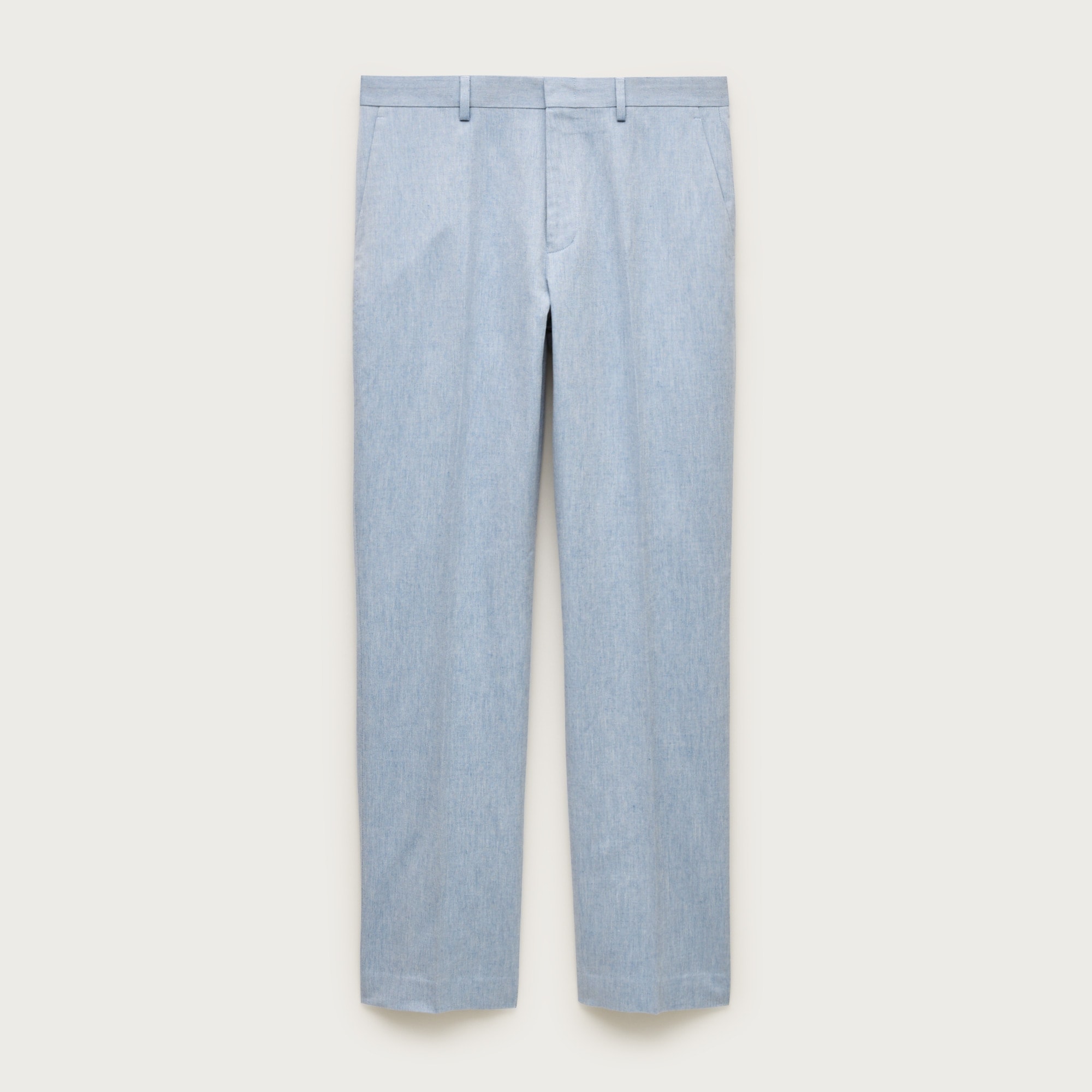 Crosby Classic-fit suit pant in Baird McNutt Irish cotton-linen blend