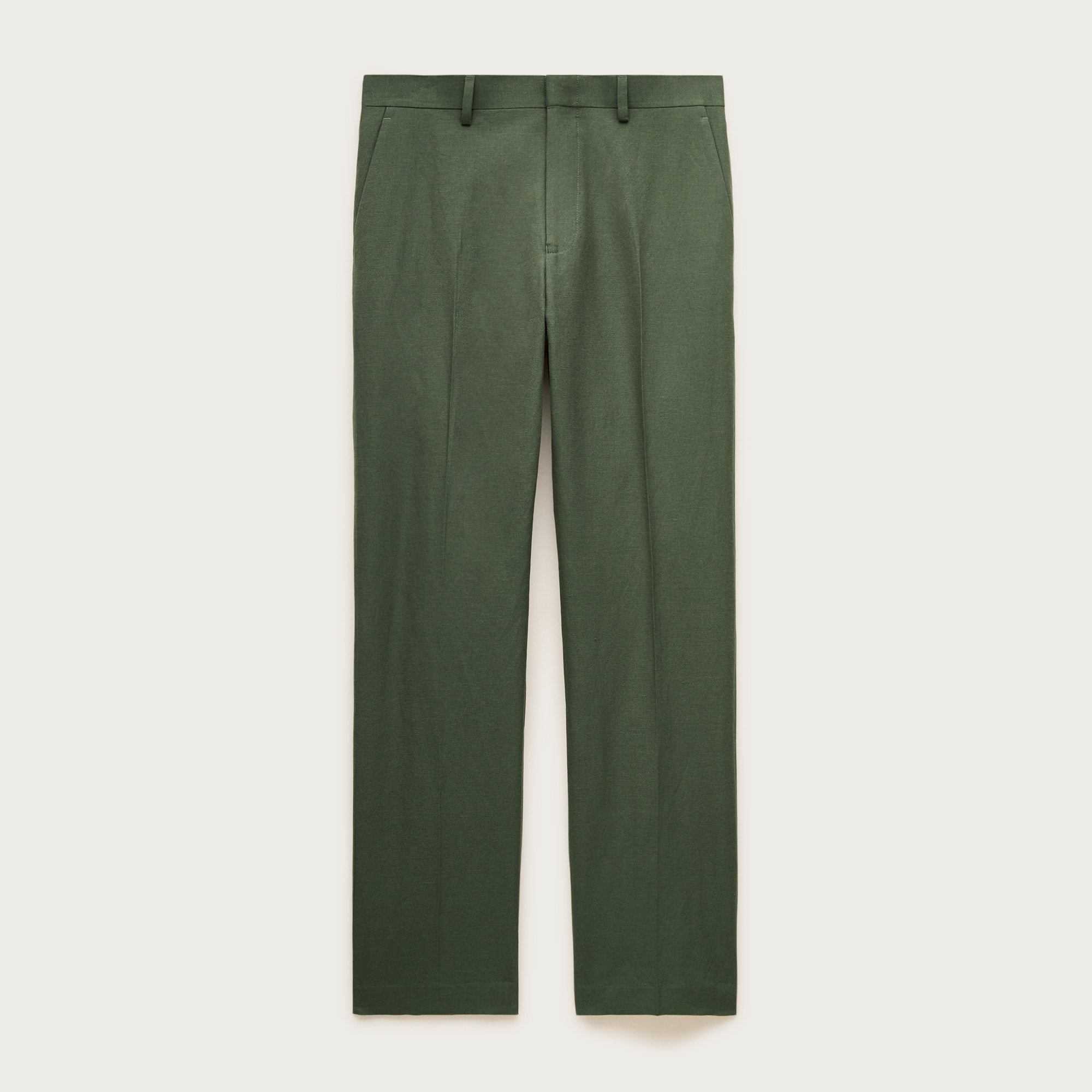 Crosby Classic-fit suit pant in Baird McNutt Irish cotton-linen blend