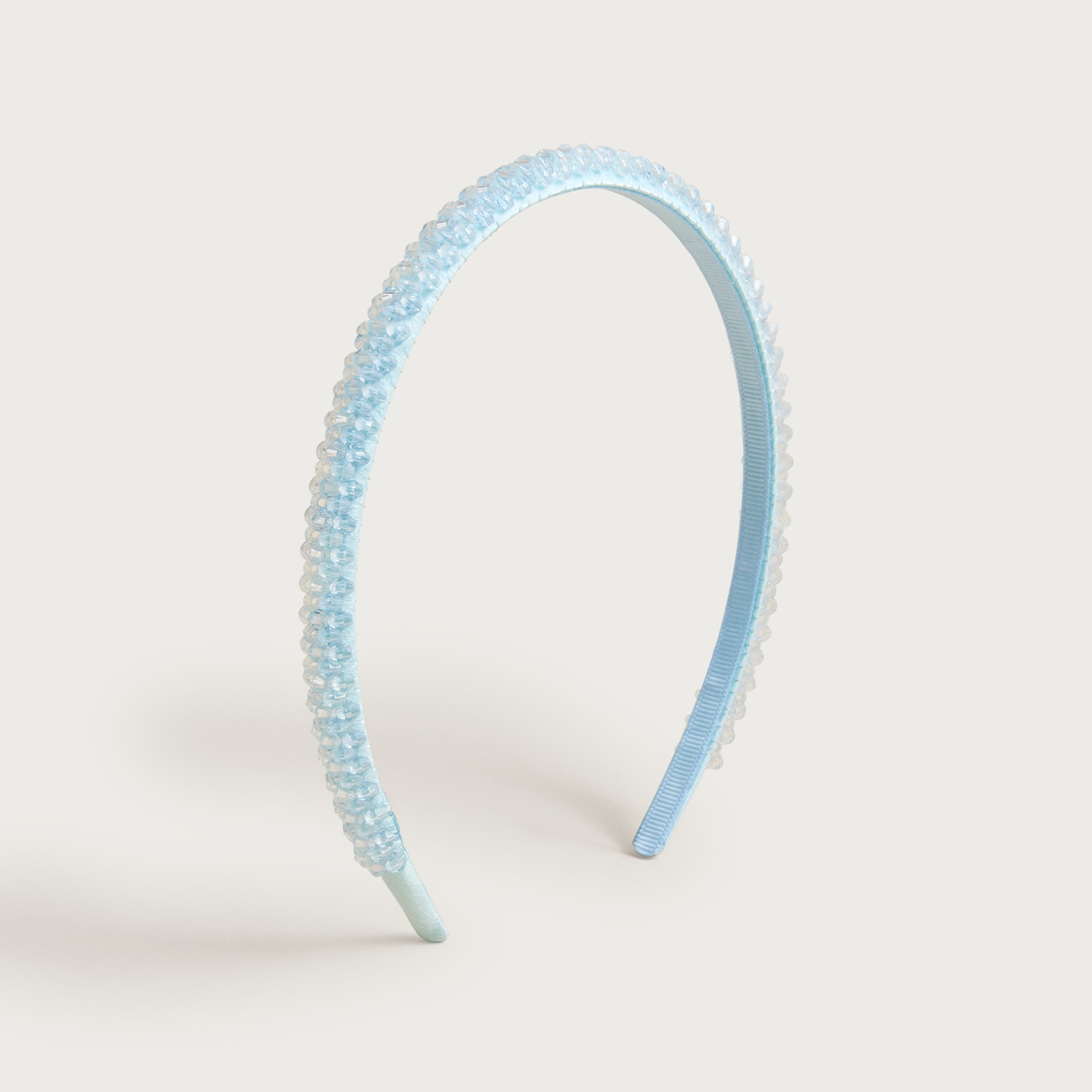Girls' slim beaded headband