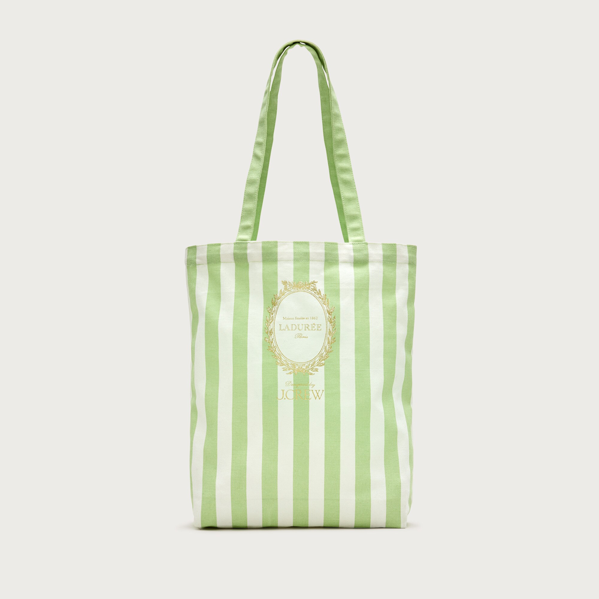 LADURÉE X Crewcuts girls' striped tote bag