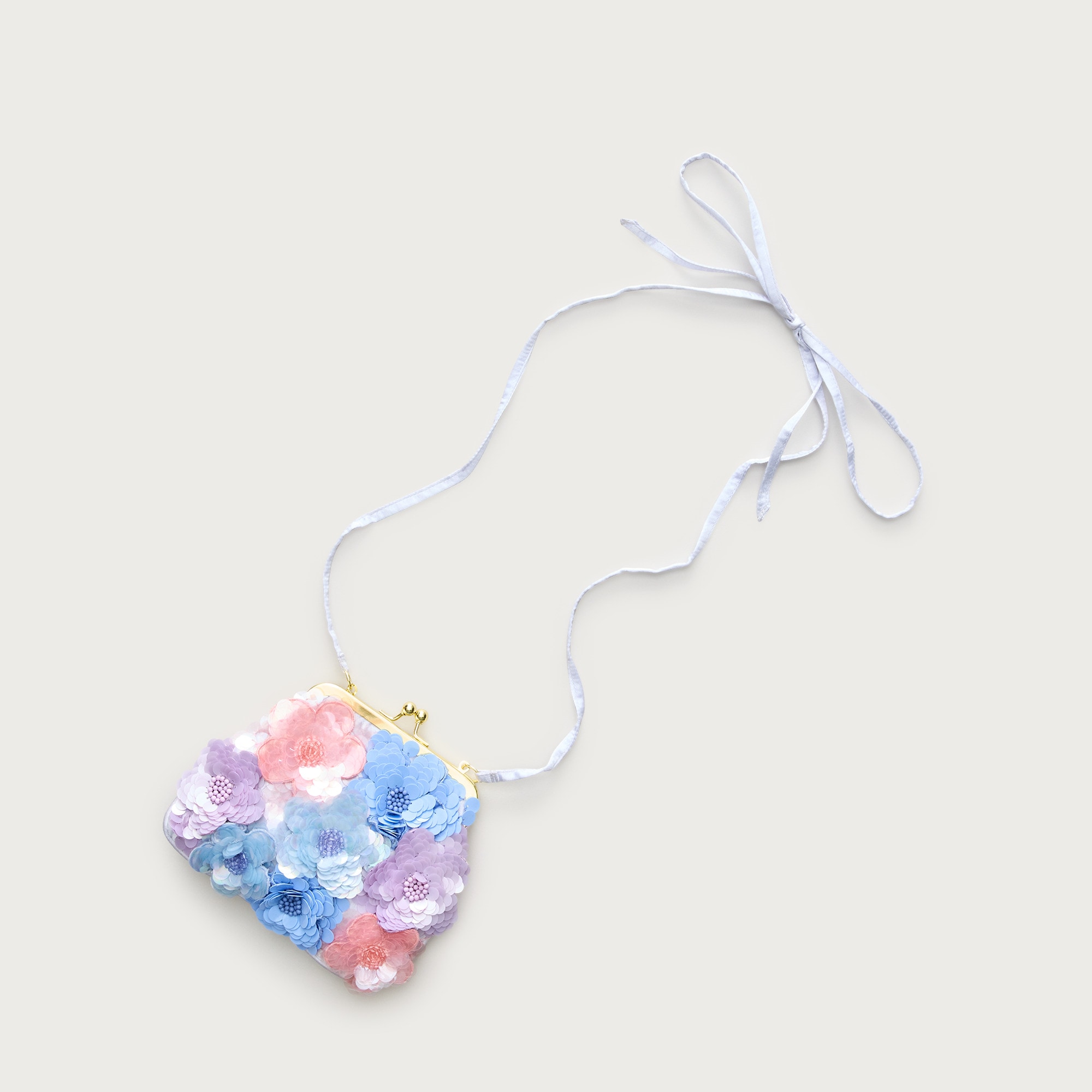 Girls' floral crossbody bag with sequins from J.Crew - $65