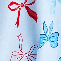 Girls' lemon knit tank dress BLUE BREEZE