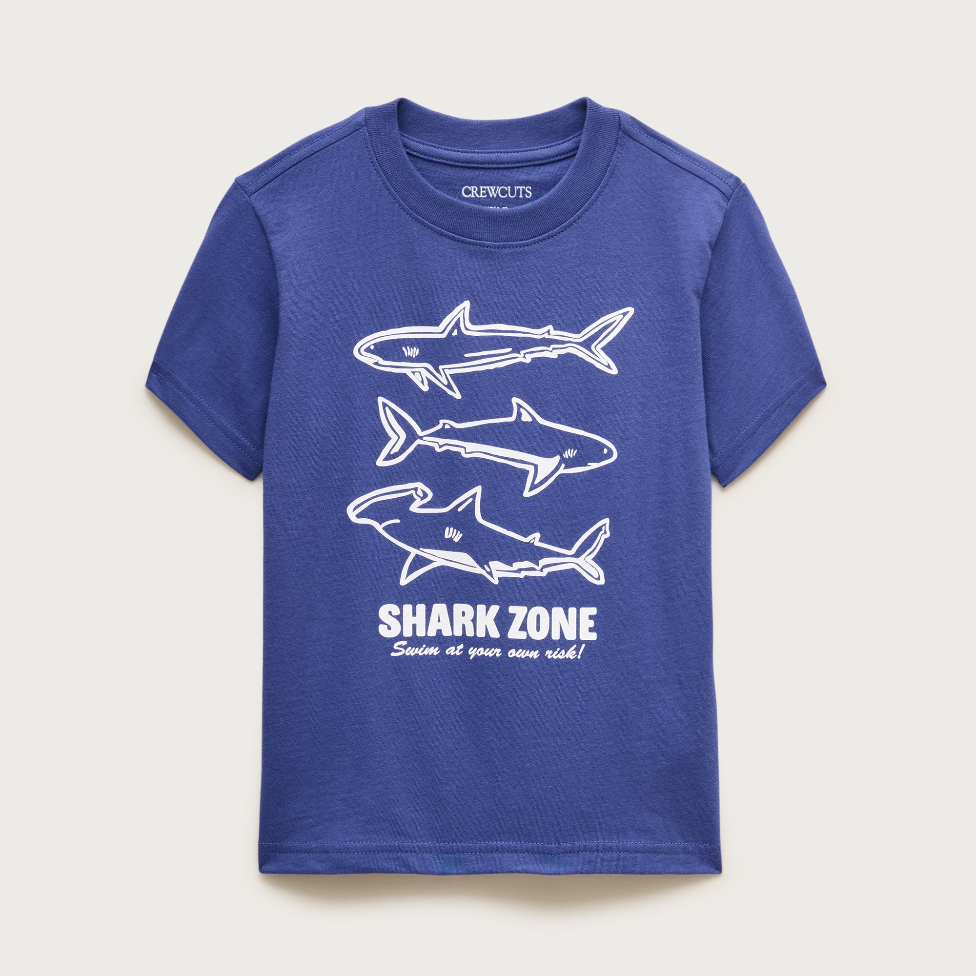 Kids' short-sleeve "Shark zone" graphic T-shirt from J.Crew - $14.50