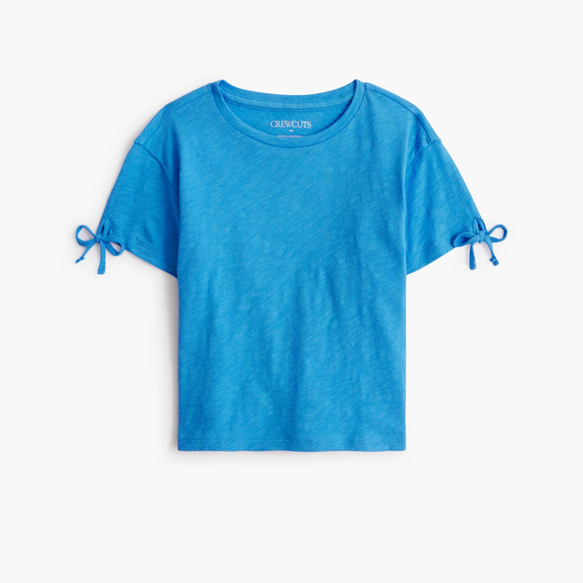 Girls' bow-sleeve tee