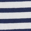 Girls' striped jersey ruffle-trim tank top IVORY ANTIQUE NAVY