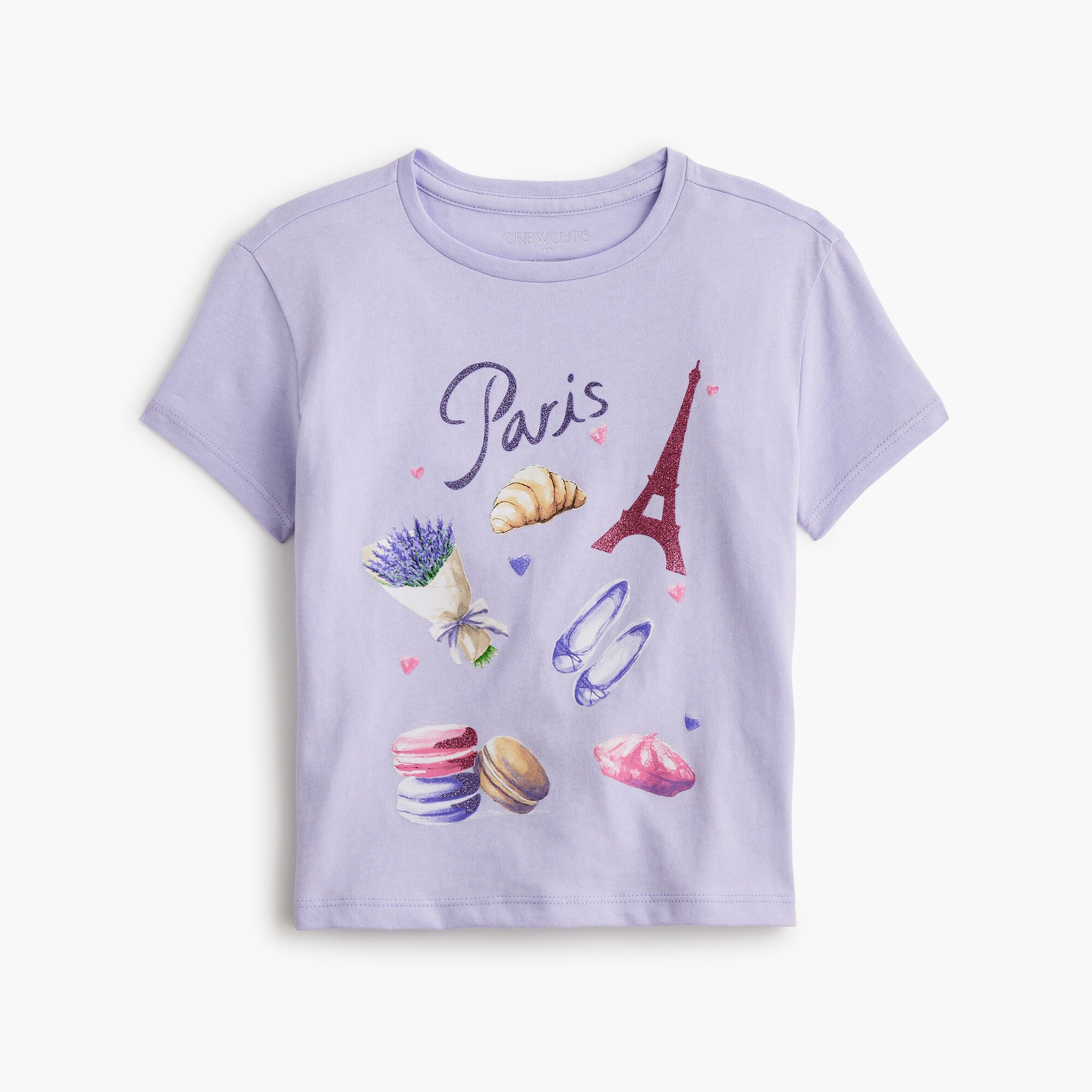  Girls' Paris graphic tee