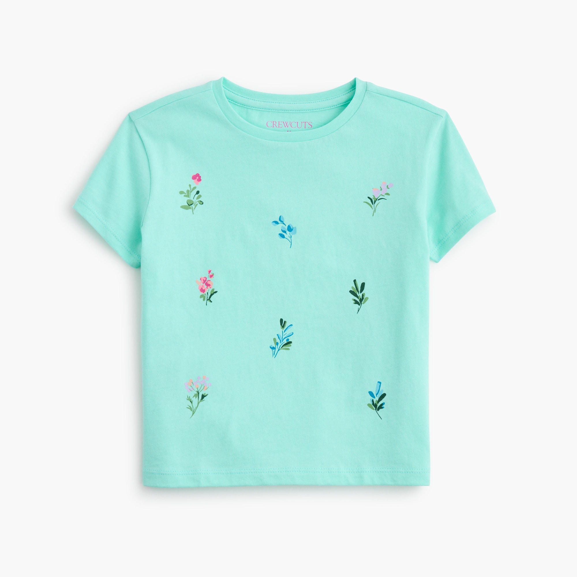 girls' flowers graphic tee for girls