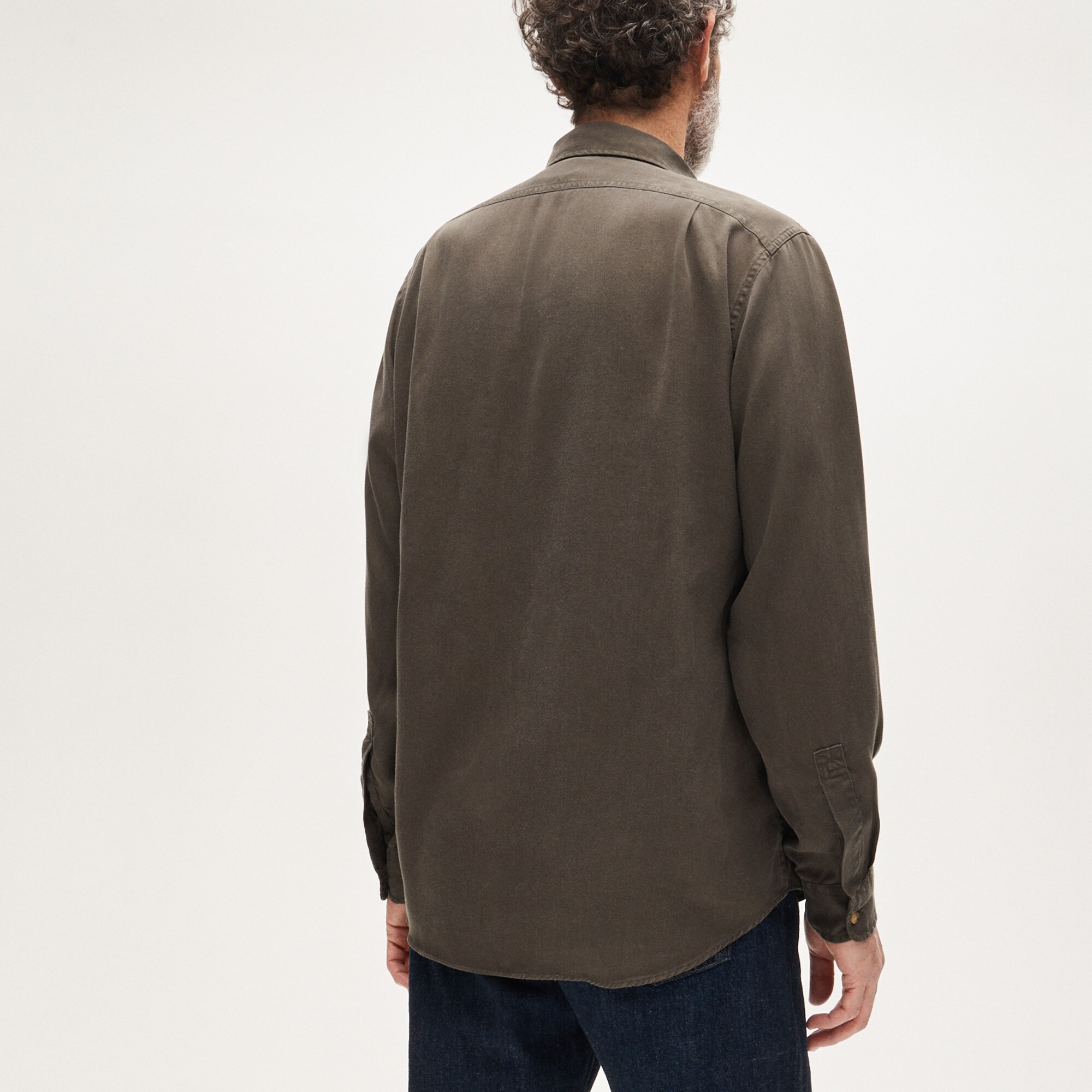 Two-pocket workshirt in TENCEL™ lyocell
