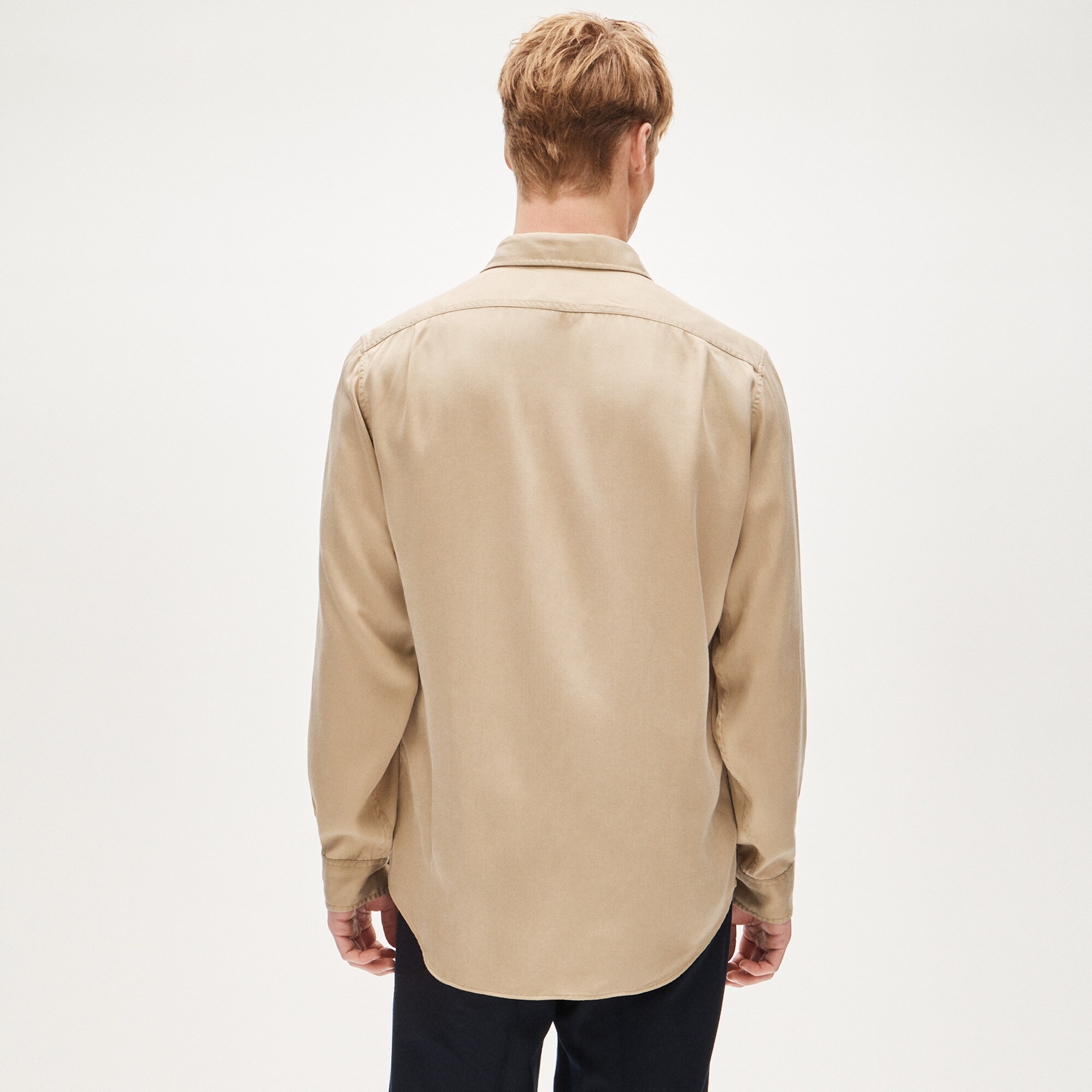 Two-pocket workshirt in TENCEL™ lyocell
