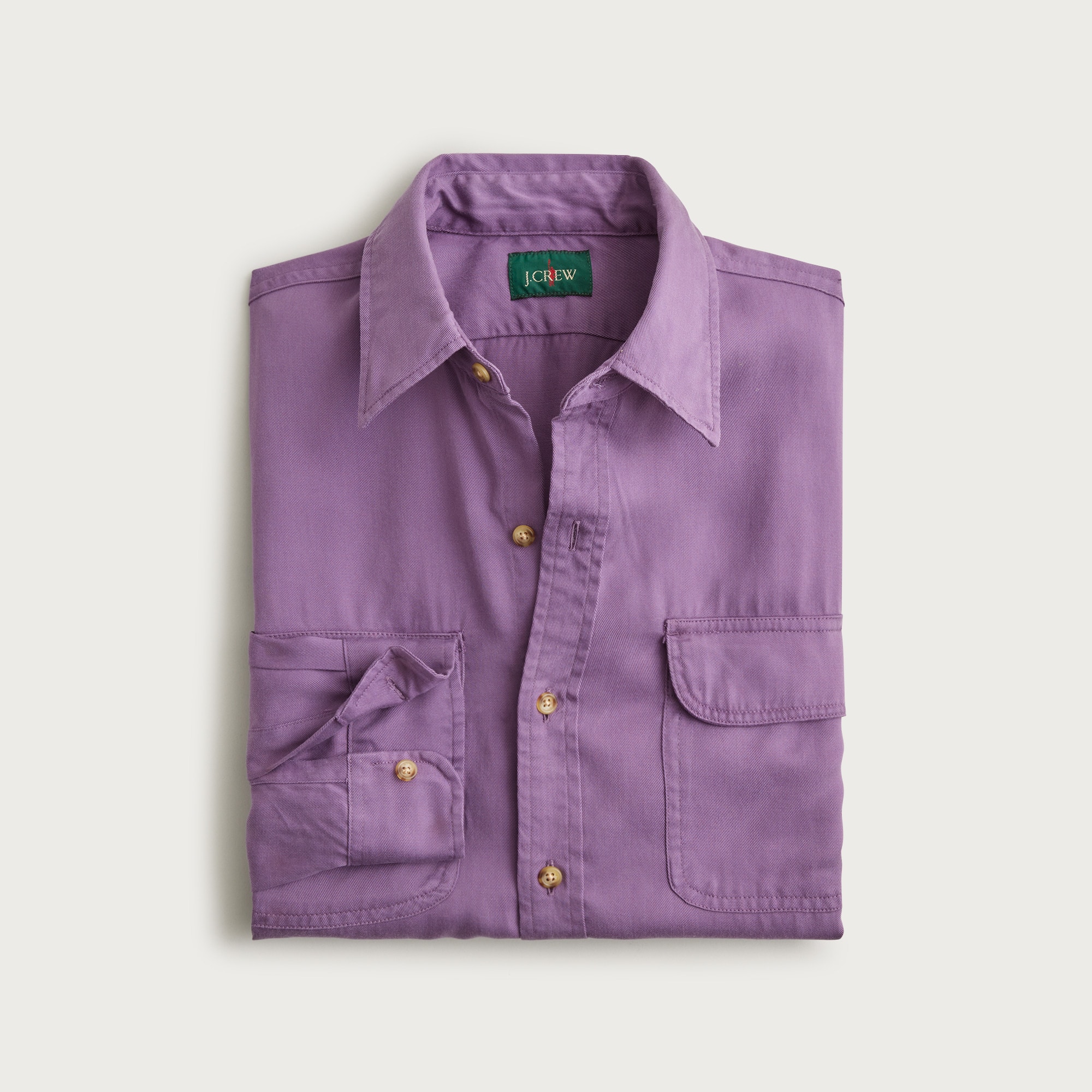  Two-pocket workshirt in TENCEL&trade; lyocell
