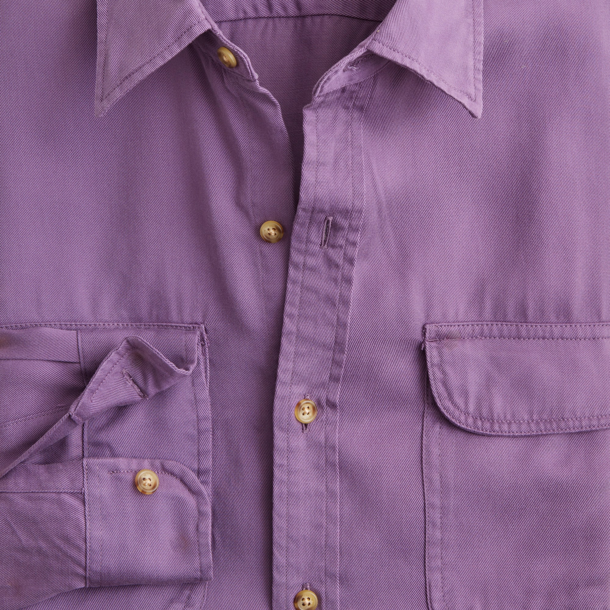 Two-pocket workshirt in TENCEL™ lyocell