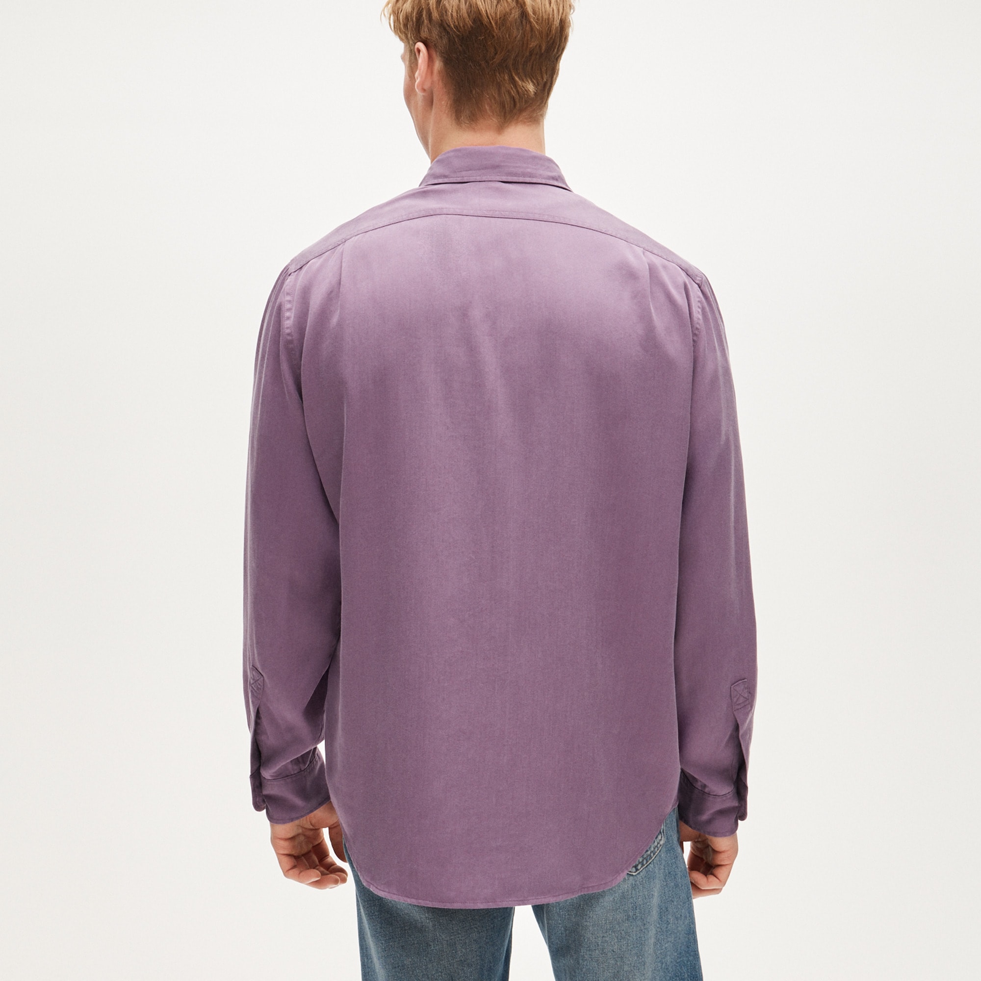 Two-pocket workshirt in TENCEL™ lyocell