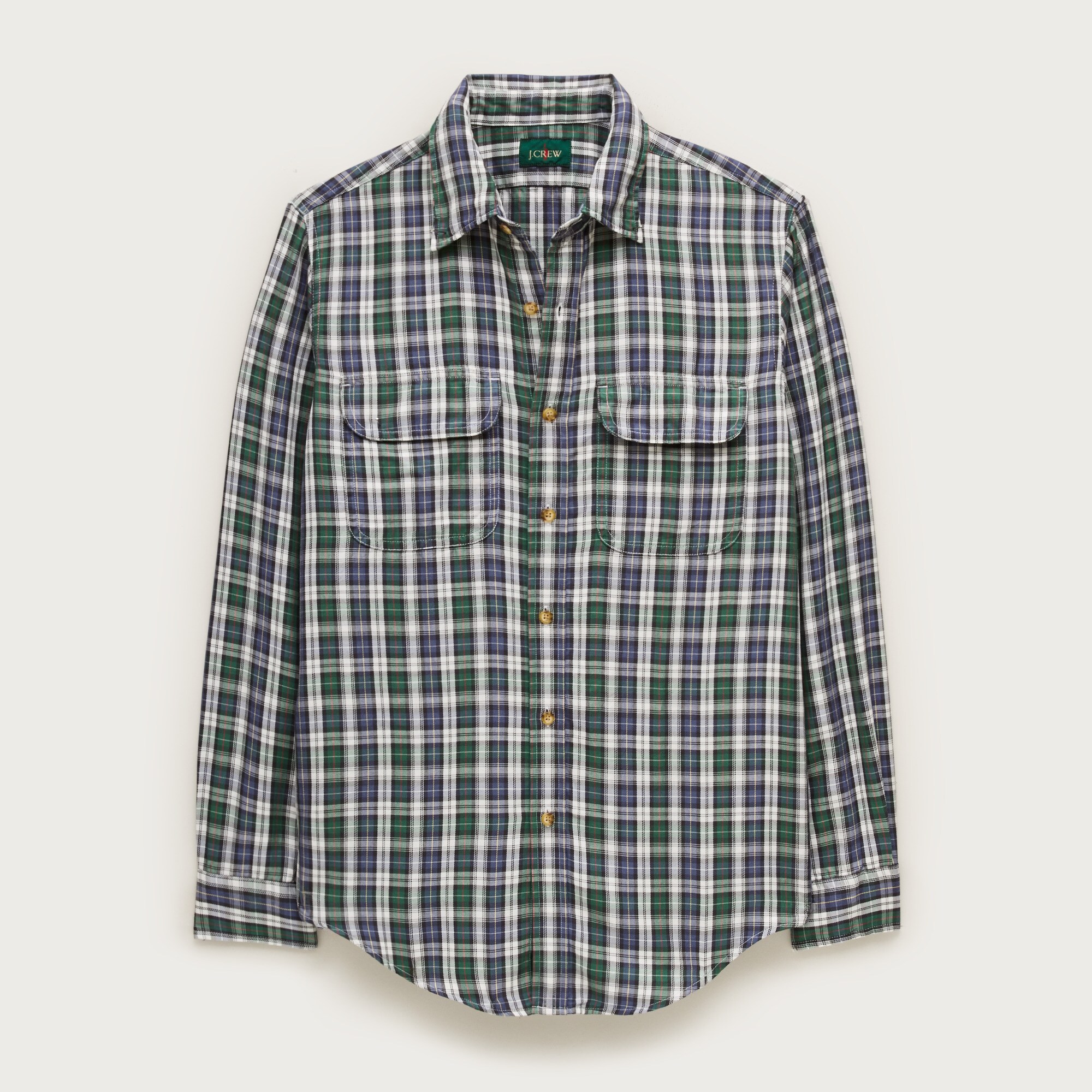 Two-pocket workshirt in TENCEL™ lyocell