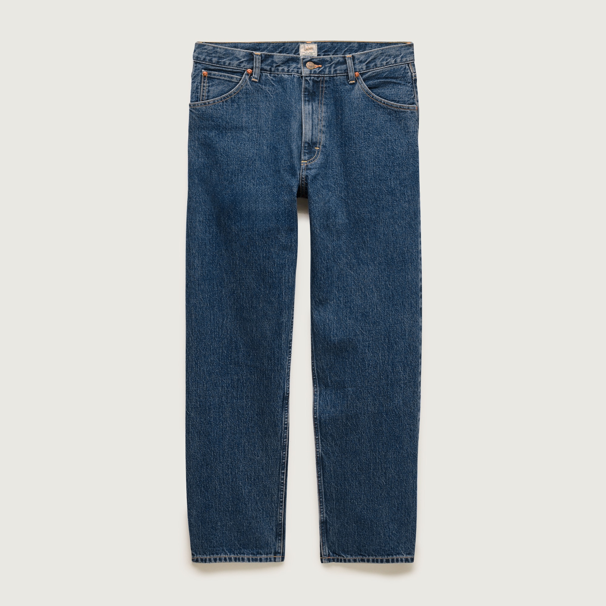 Men's Lee® X J.Crew straight jean in Japanese selvedge denim