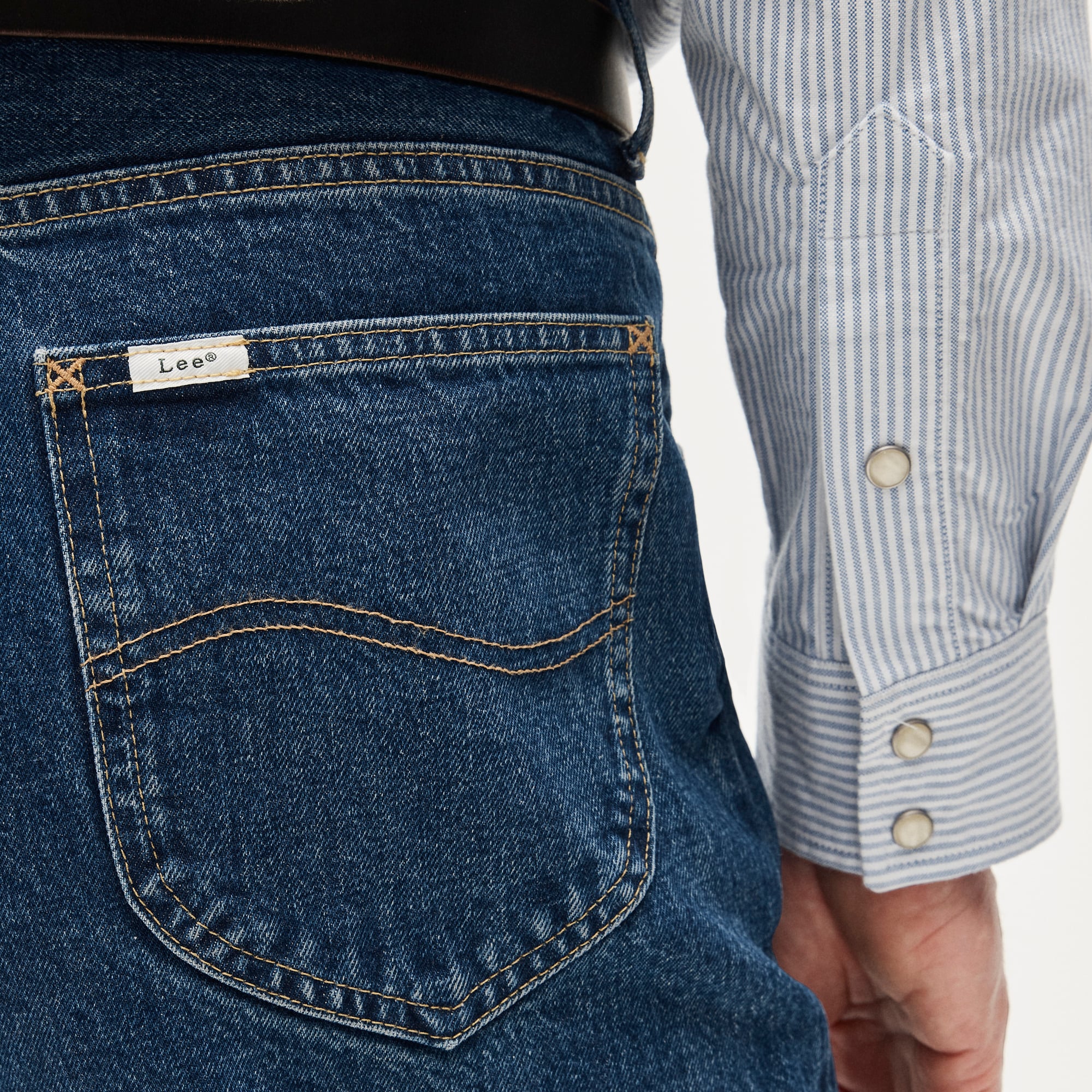 Men's Lee® X J.Crew Straight Jean In Japanese Selvedge Denim For