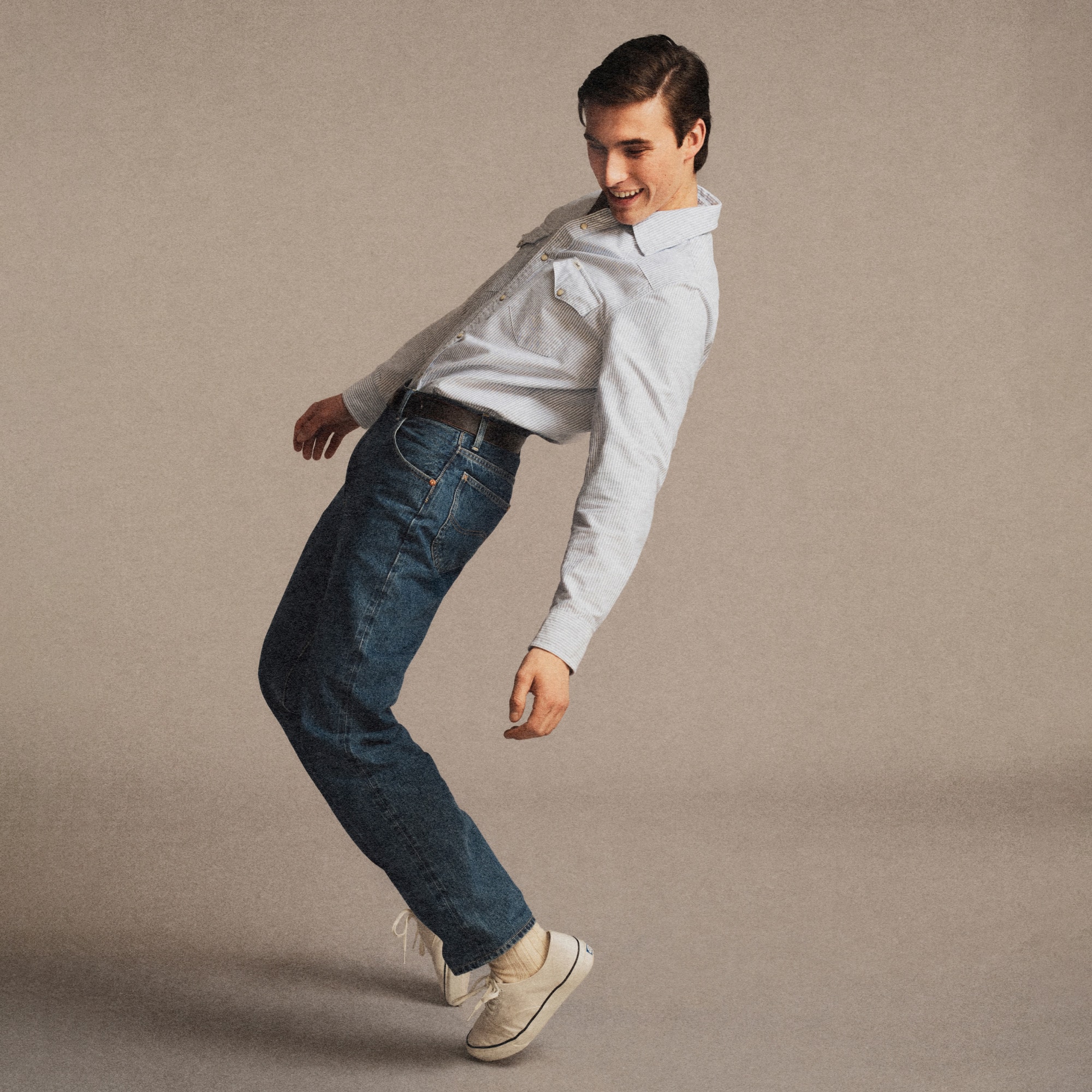 Men's Lee® X J.Crew Straight Jean In Japanese Selvedge Denim For