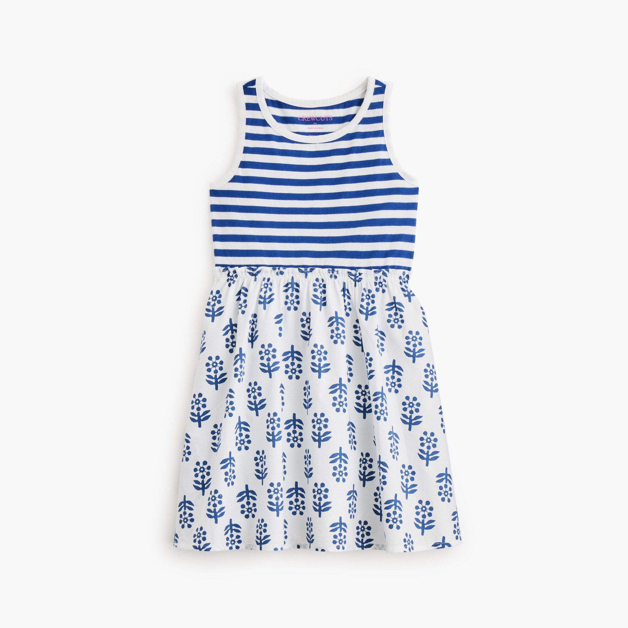 girls' mixed-media dress for girls