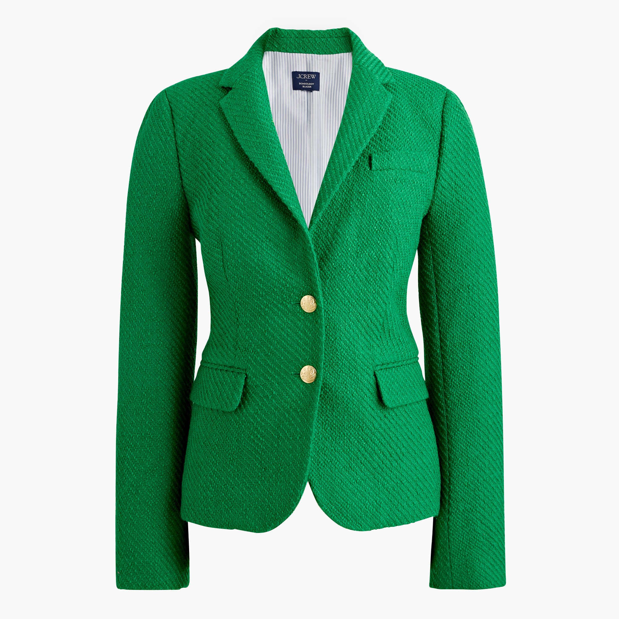 womens Tweed schoolboy blazer
