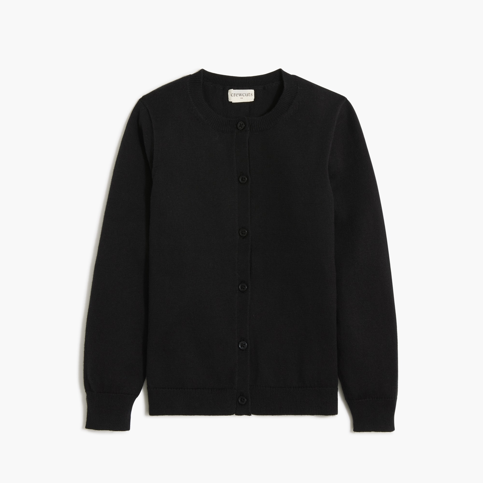Girls' 100% cotton Casey cardigan sweater
