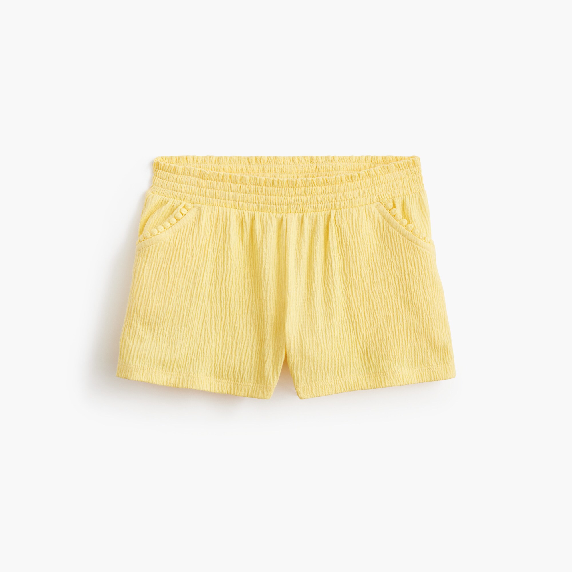 girls Girls' crinkle-knit short