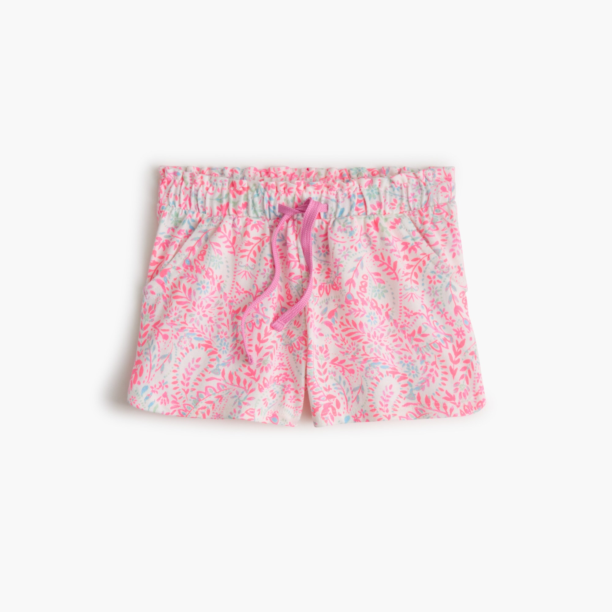 girls Girls' paisley-print knit short