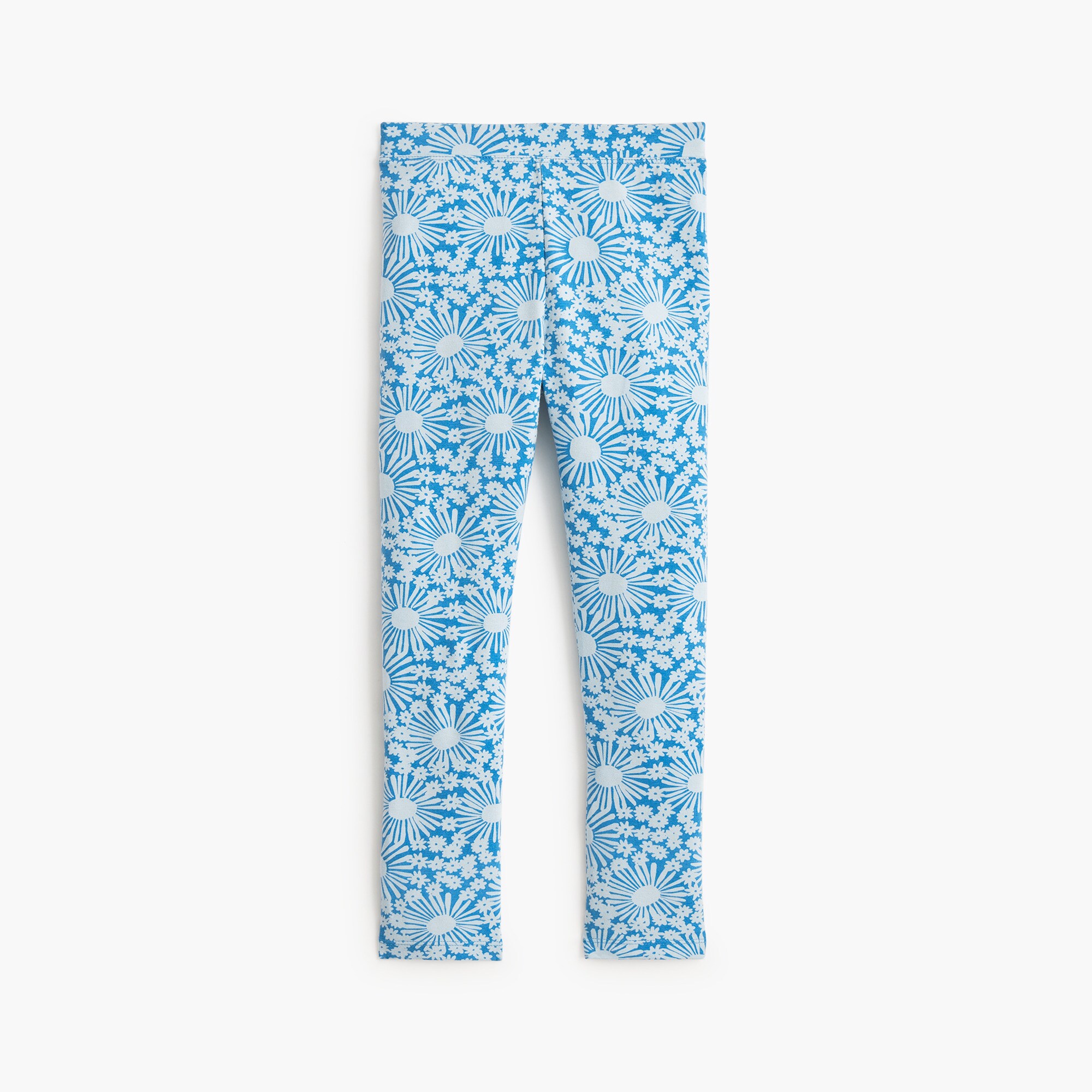 Girls' floral leggings
