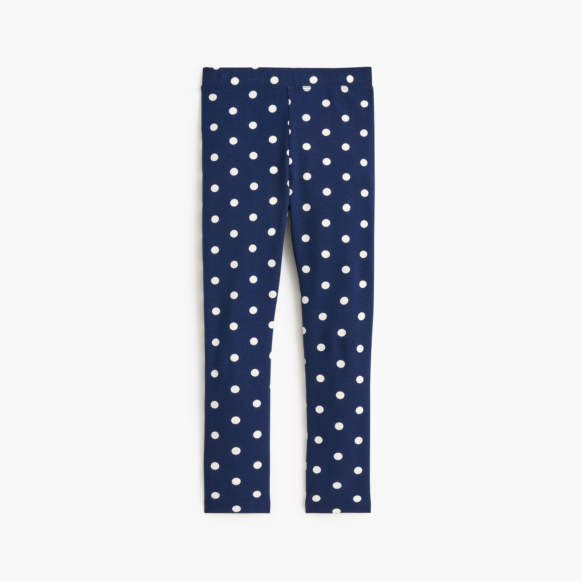 Girls' polka-dot leggings
