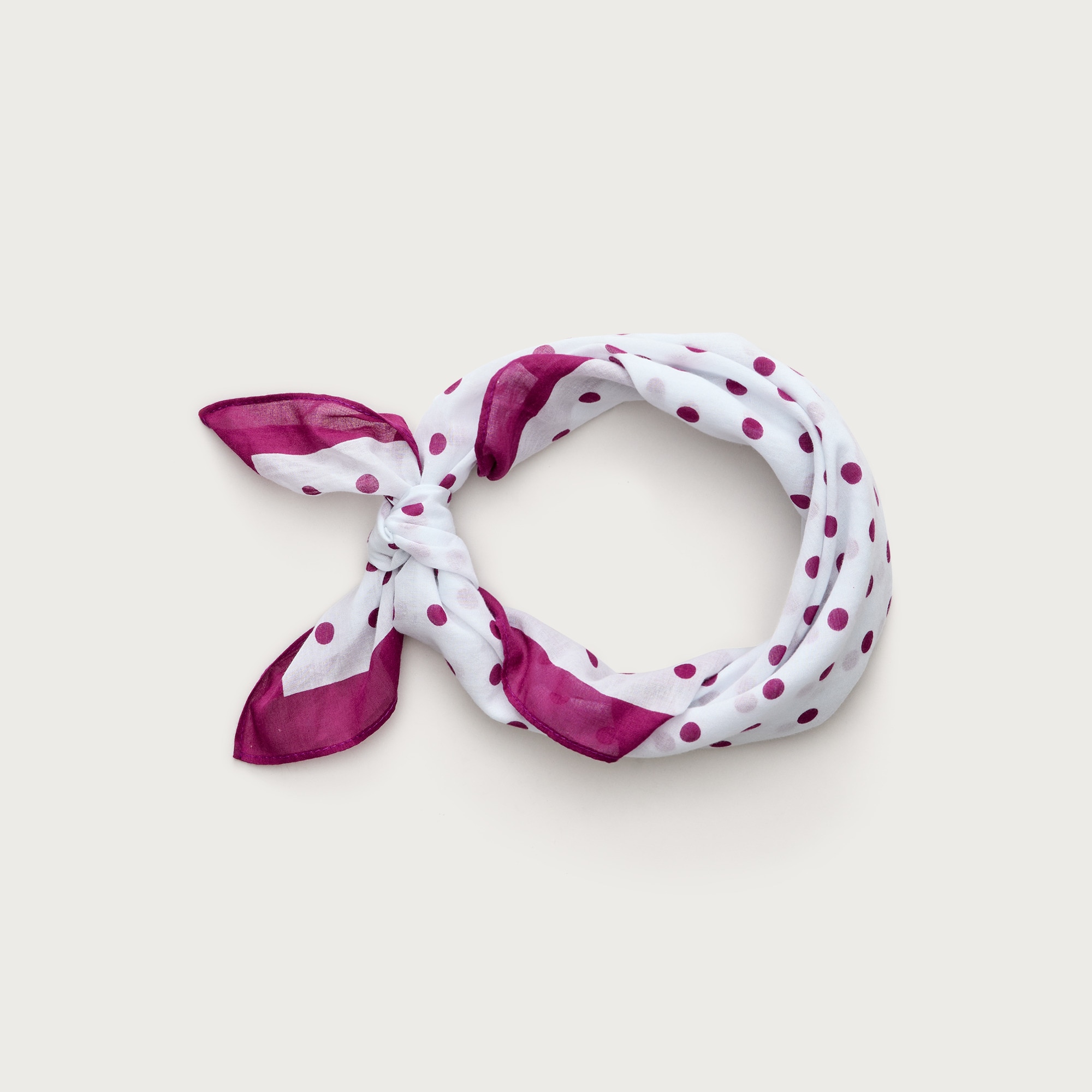 Printed lightweight cotton scarf