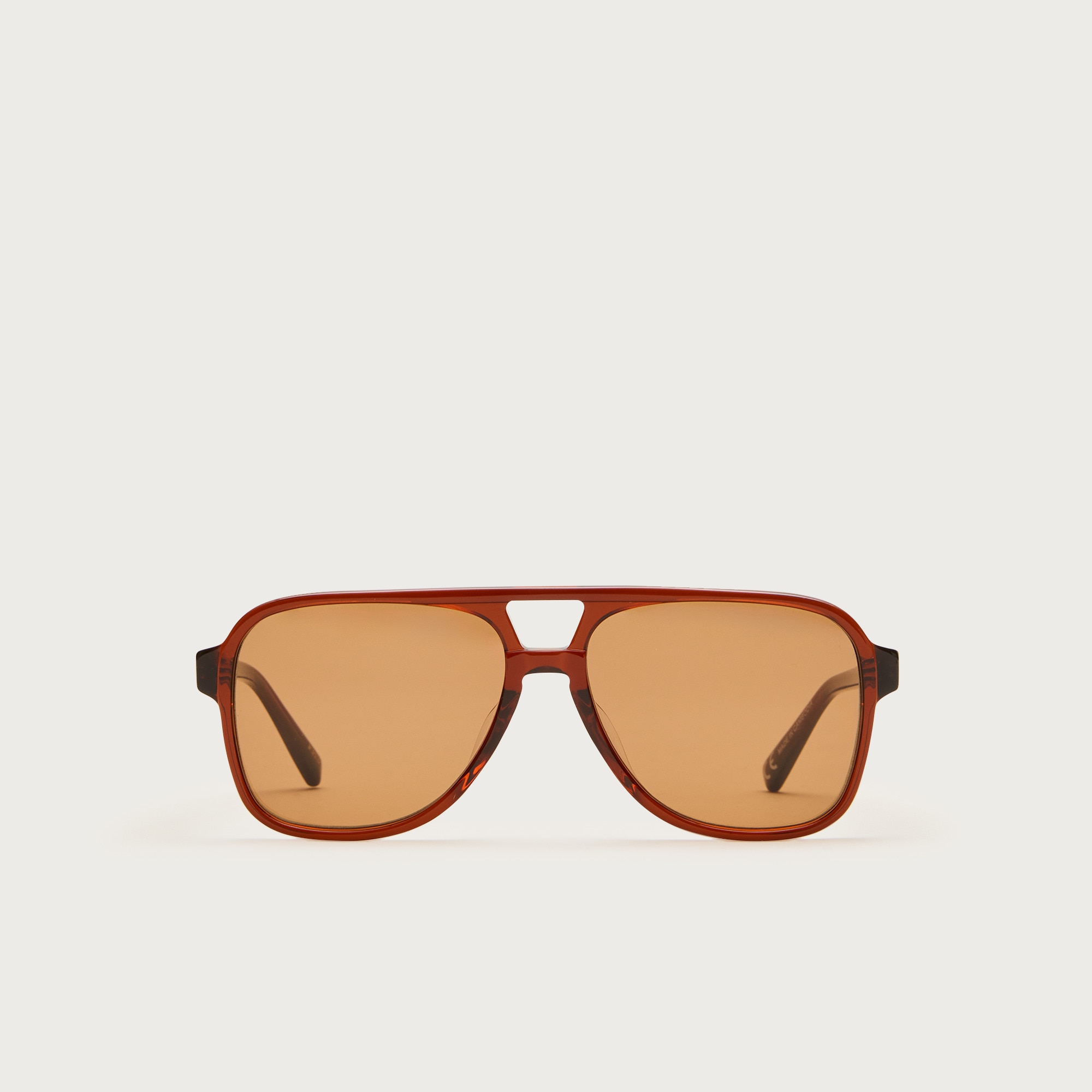 Oversized aviator sunglasses