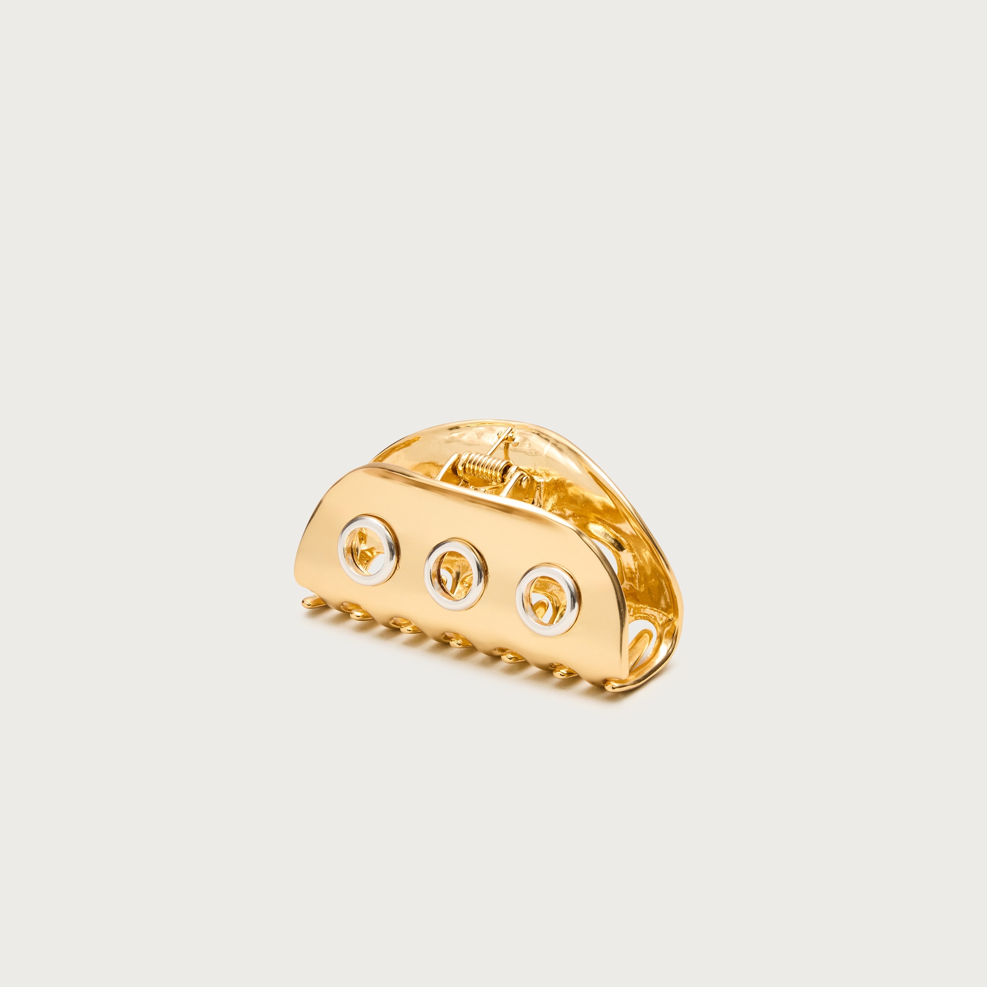 Metallic Grommet Claw Hair Clip For Women | J.Crew
