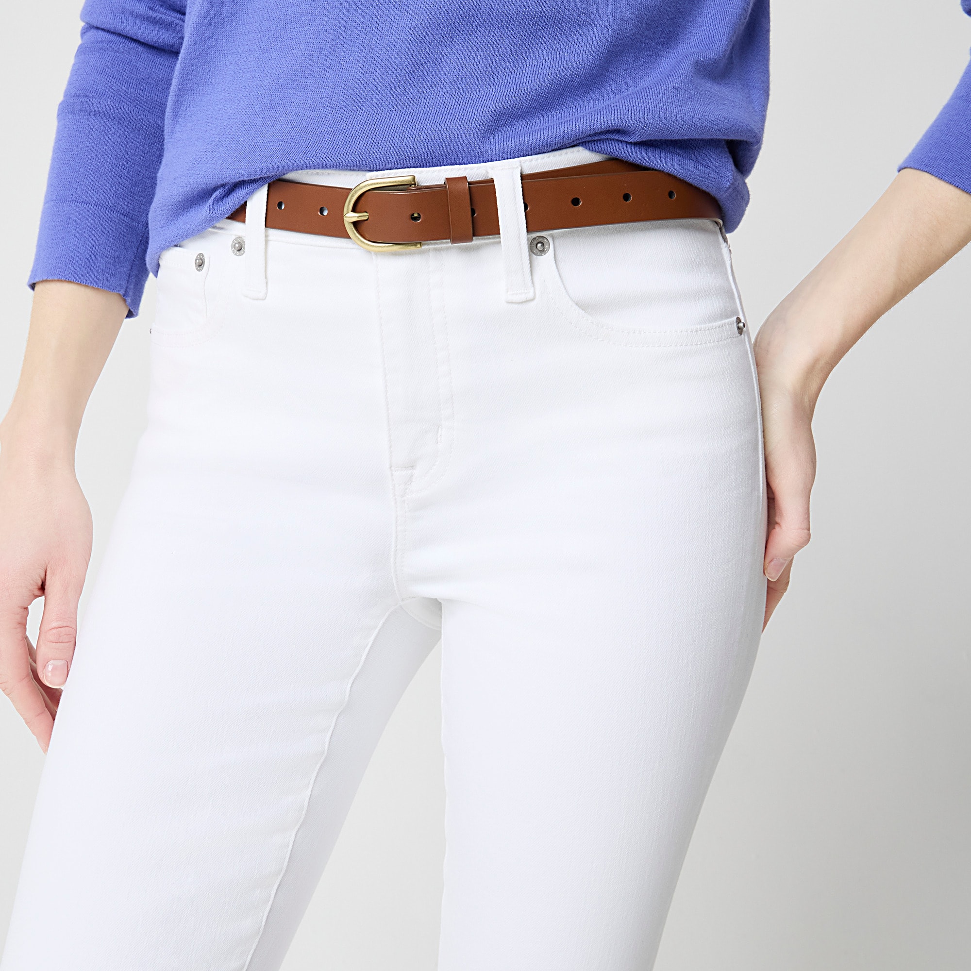 Mid-rise skinny jean in signature stretch+