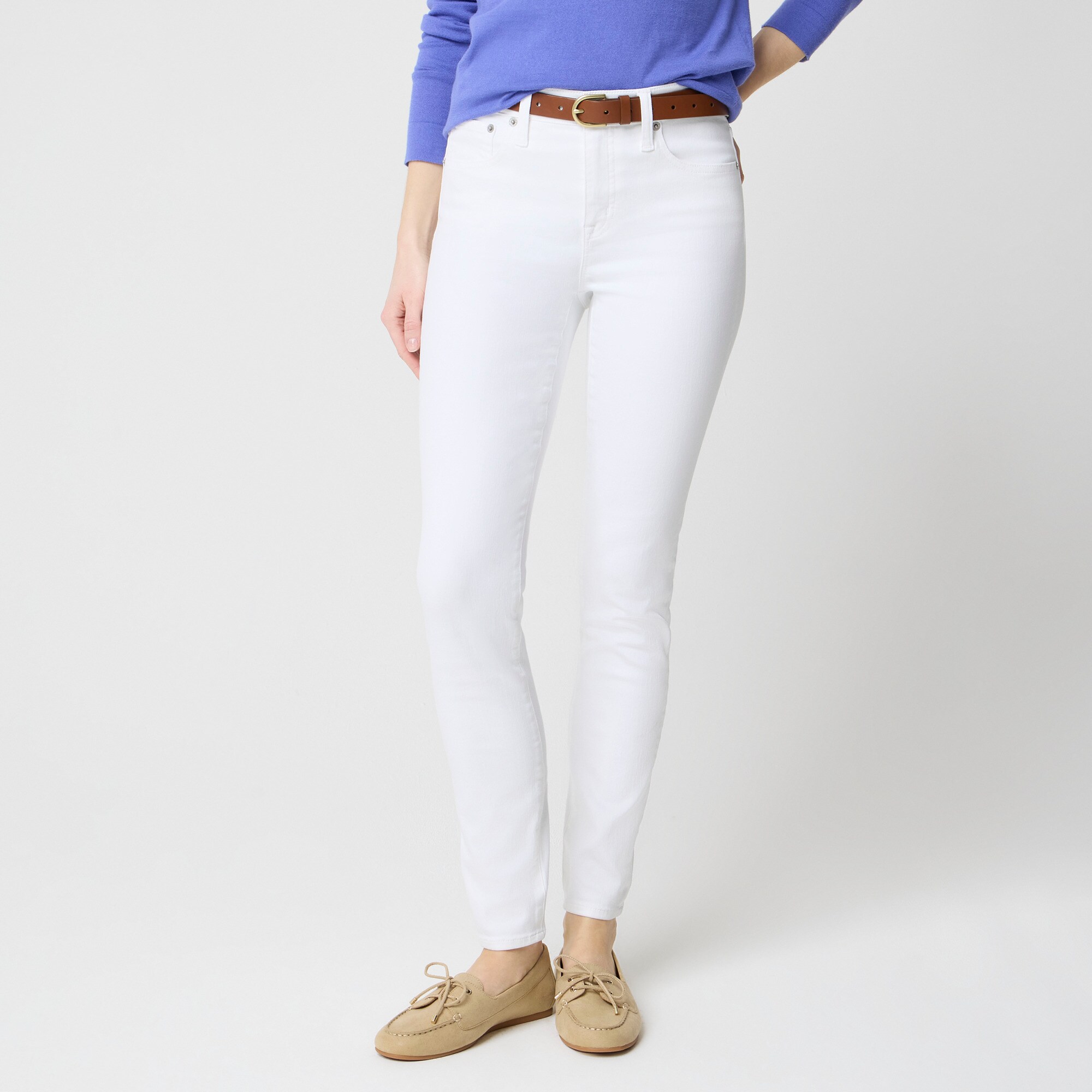 womens Mid-rise skinny jean in signature stretch+