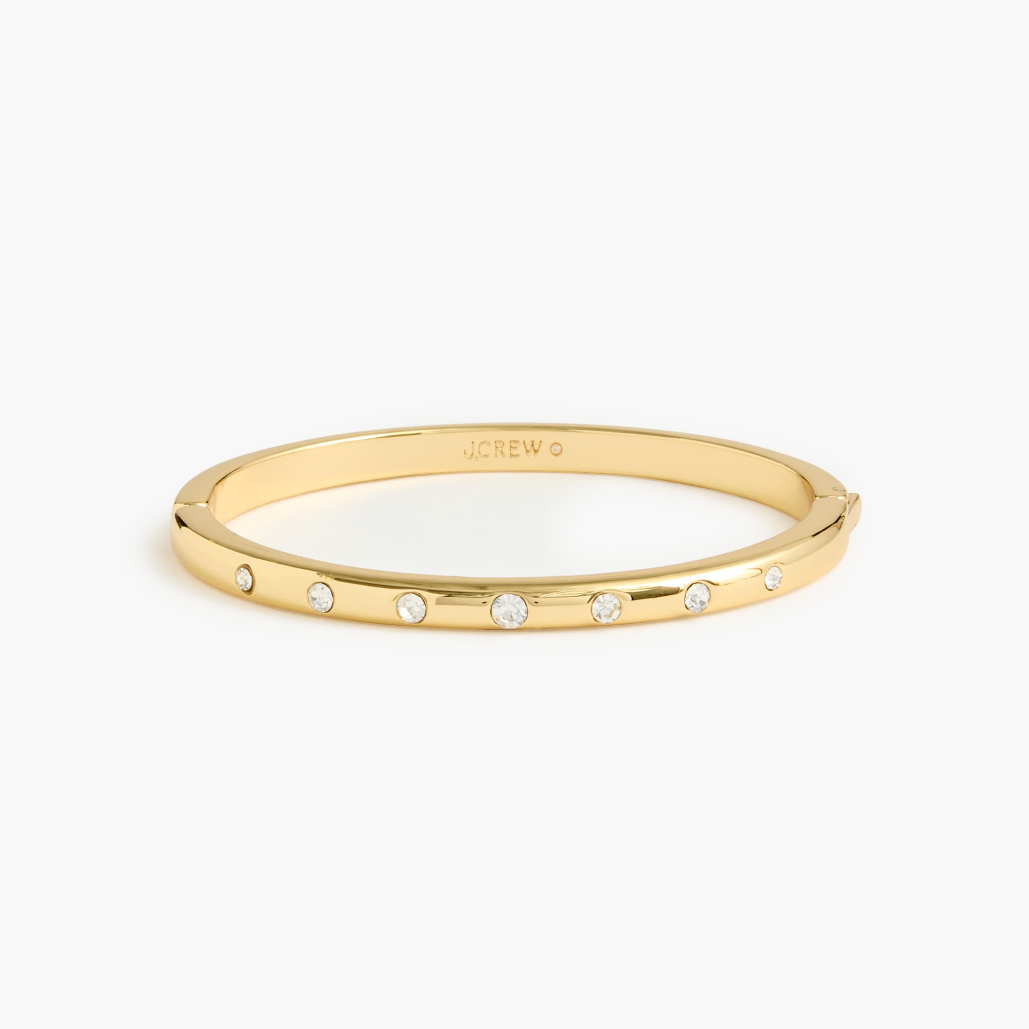pav&eacute; bangle bracelet for women