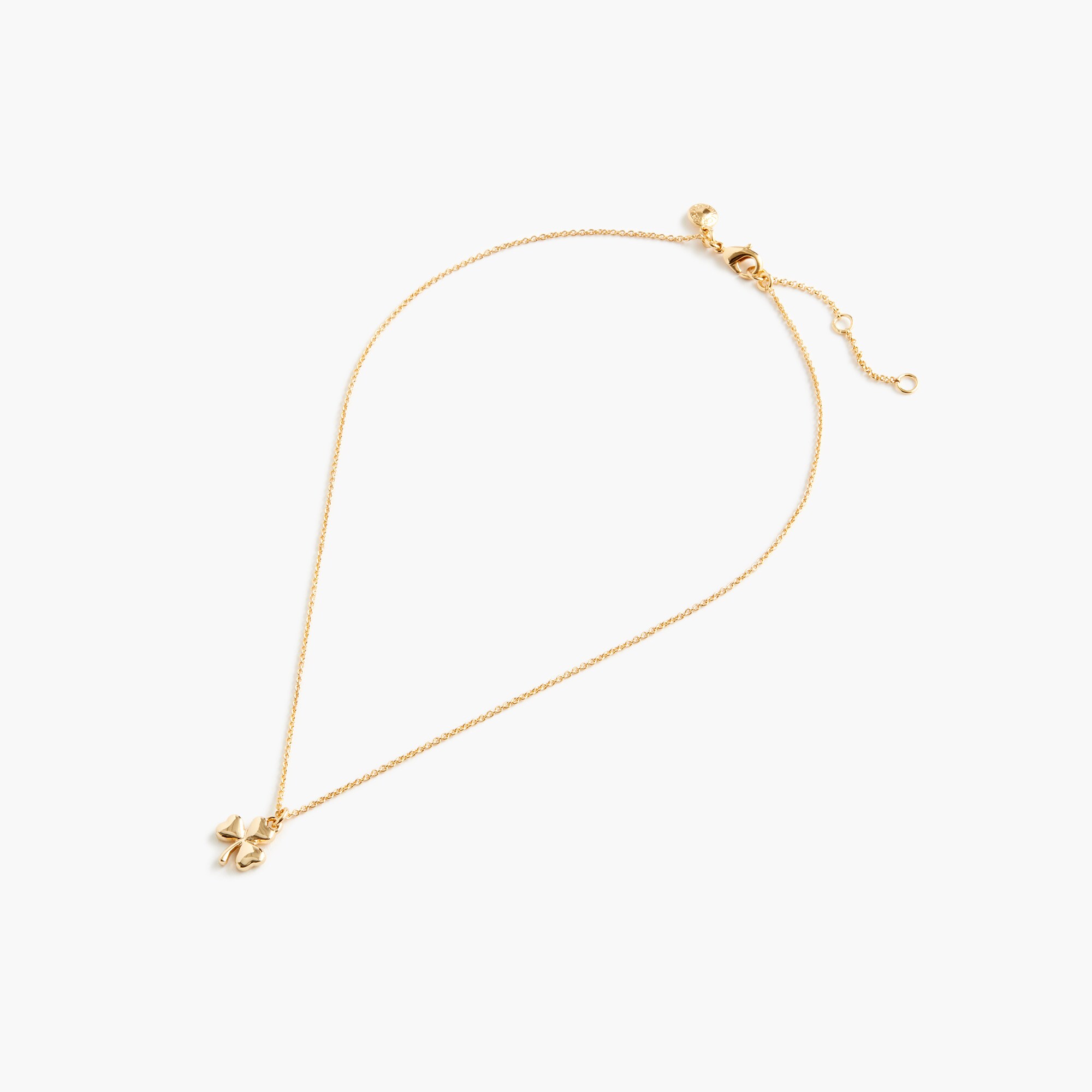  Shamrock pendant necklace