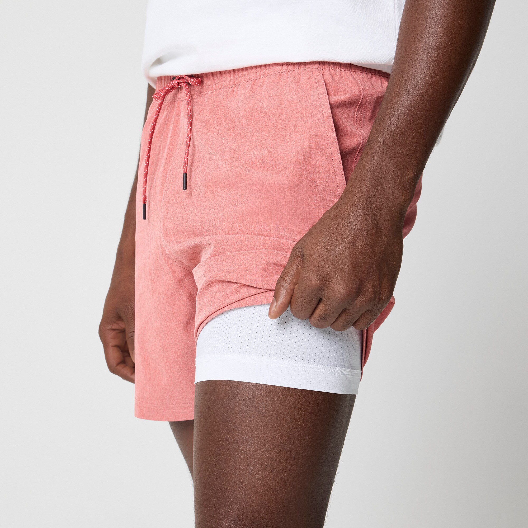 6" two-in-one quick-drying short