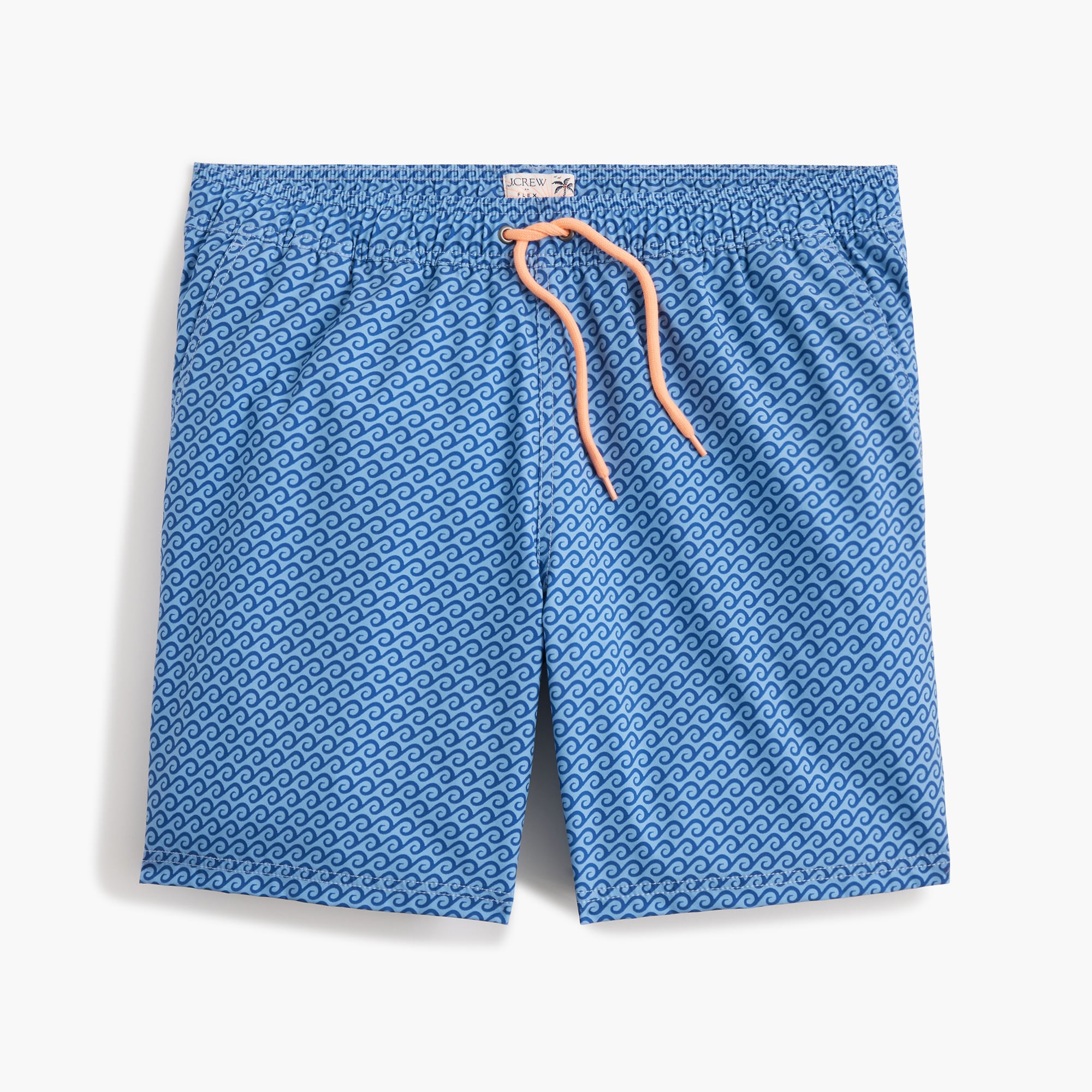 7" compression-lined swim trunk