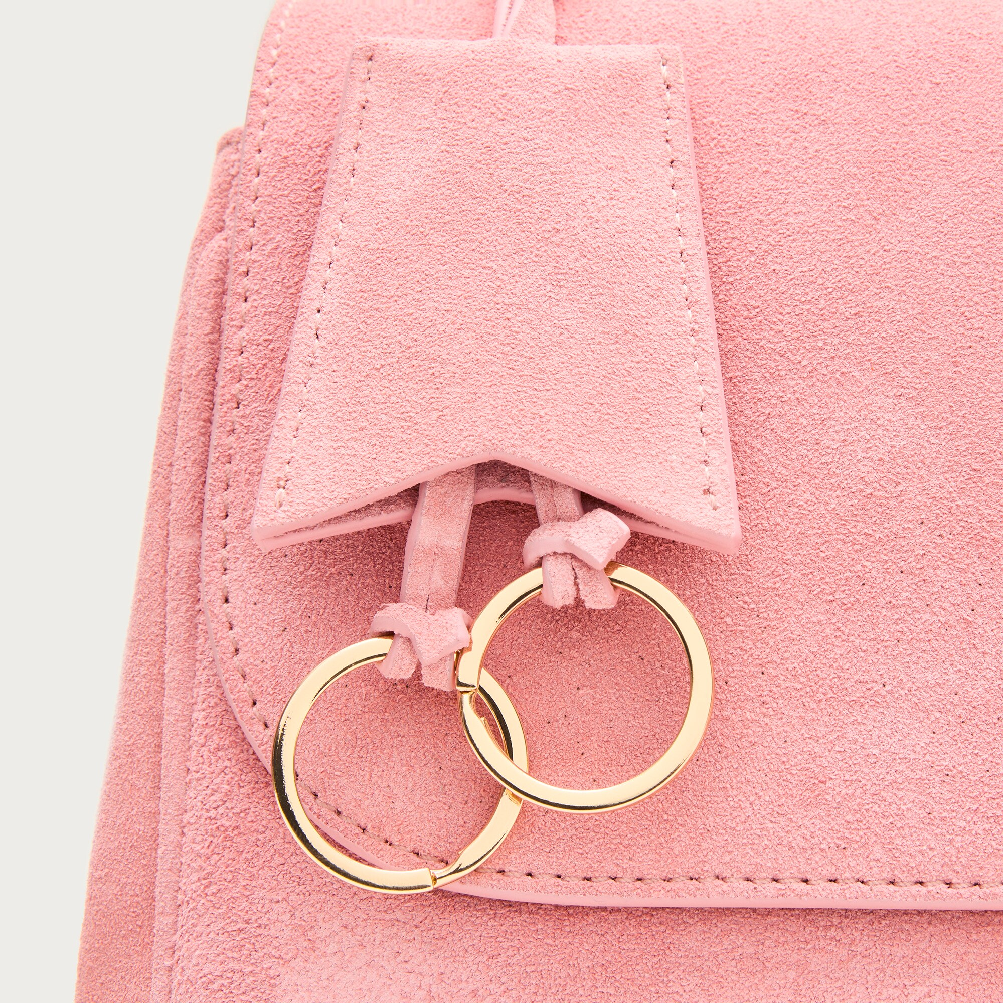 Evie shoulder bag in suede