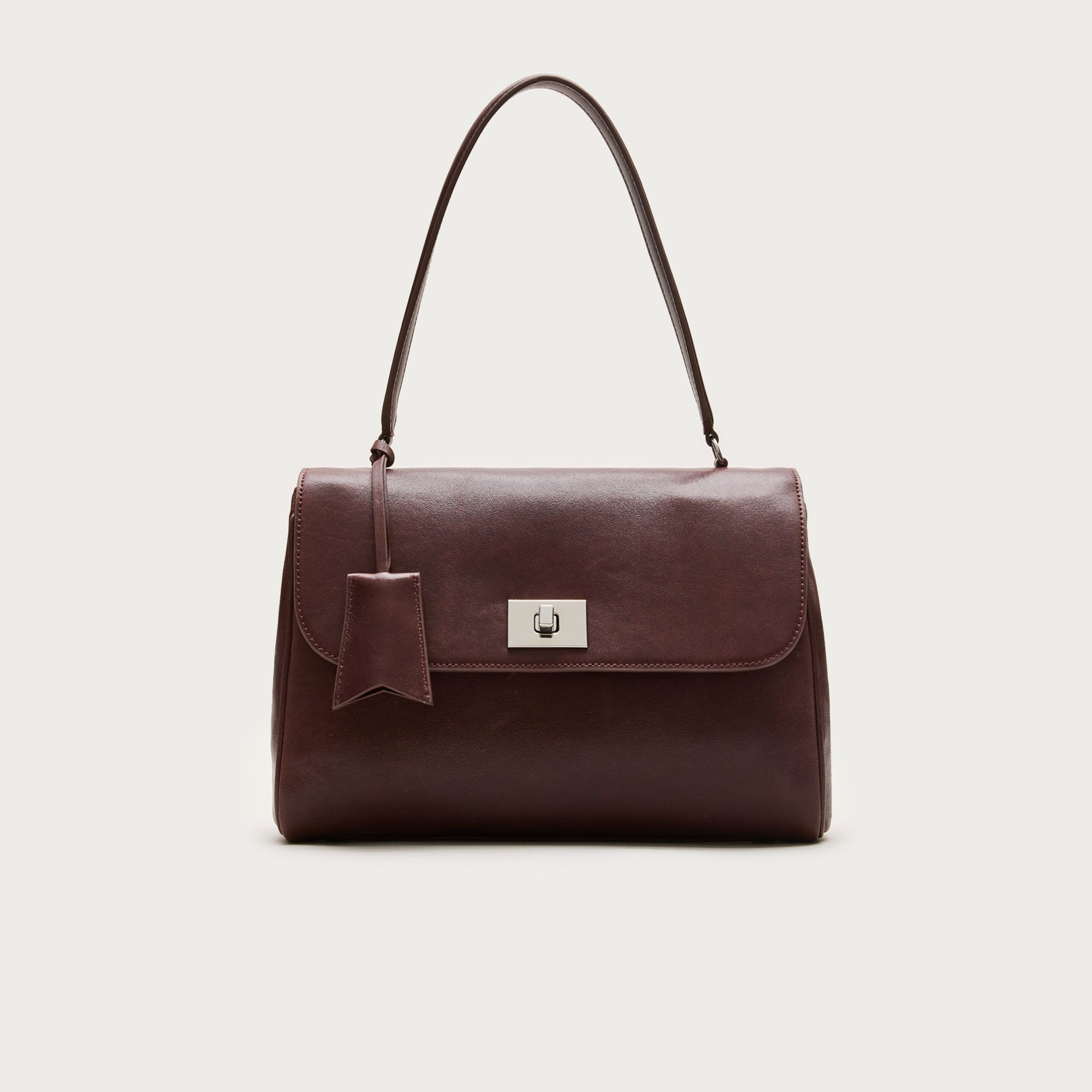 Evie shoulder bag in leather