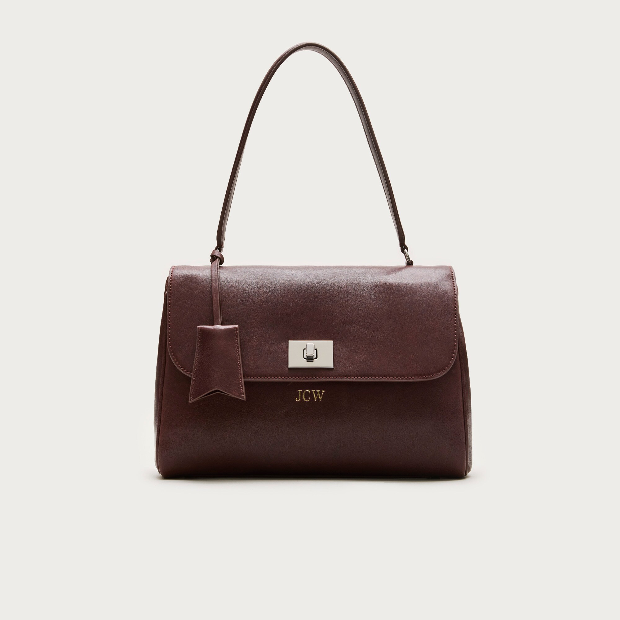 Evie shoulder bag in leather